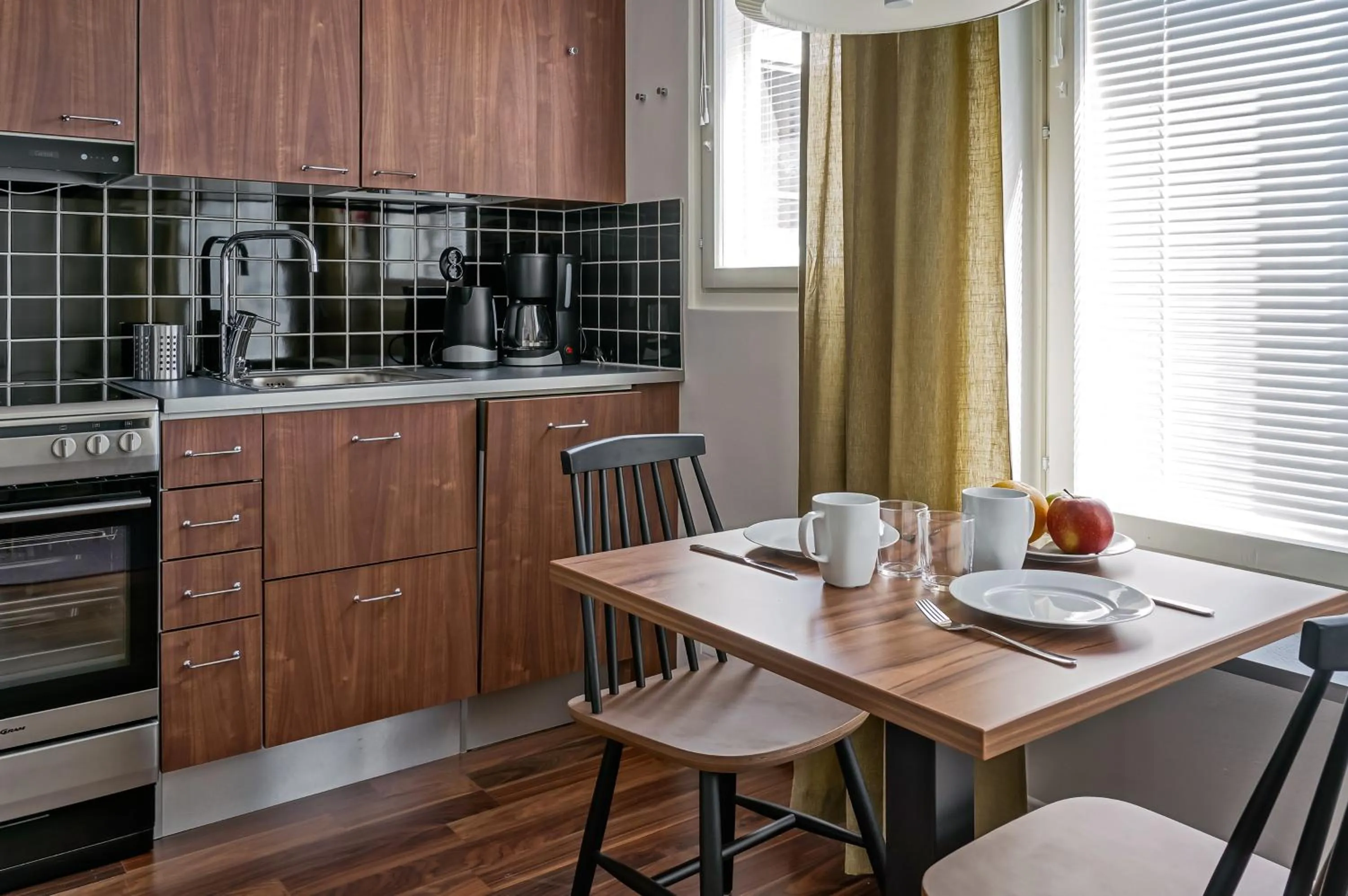 Coffee/tea facilities in Forenom Serviced Apartments Espoo Tapiola