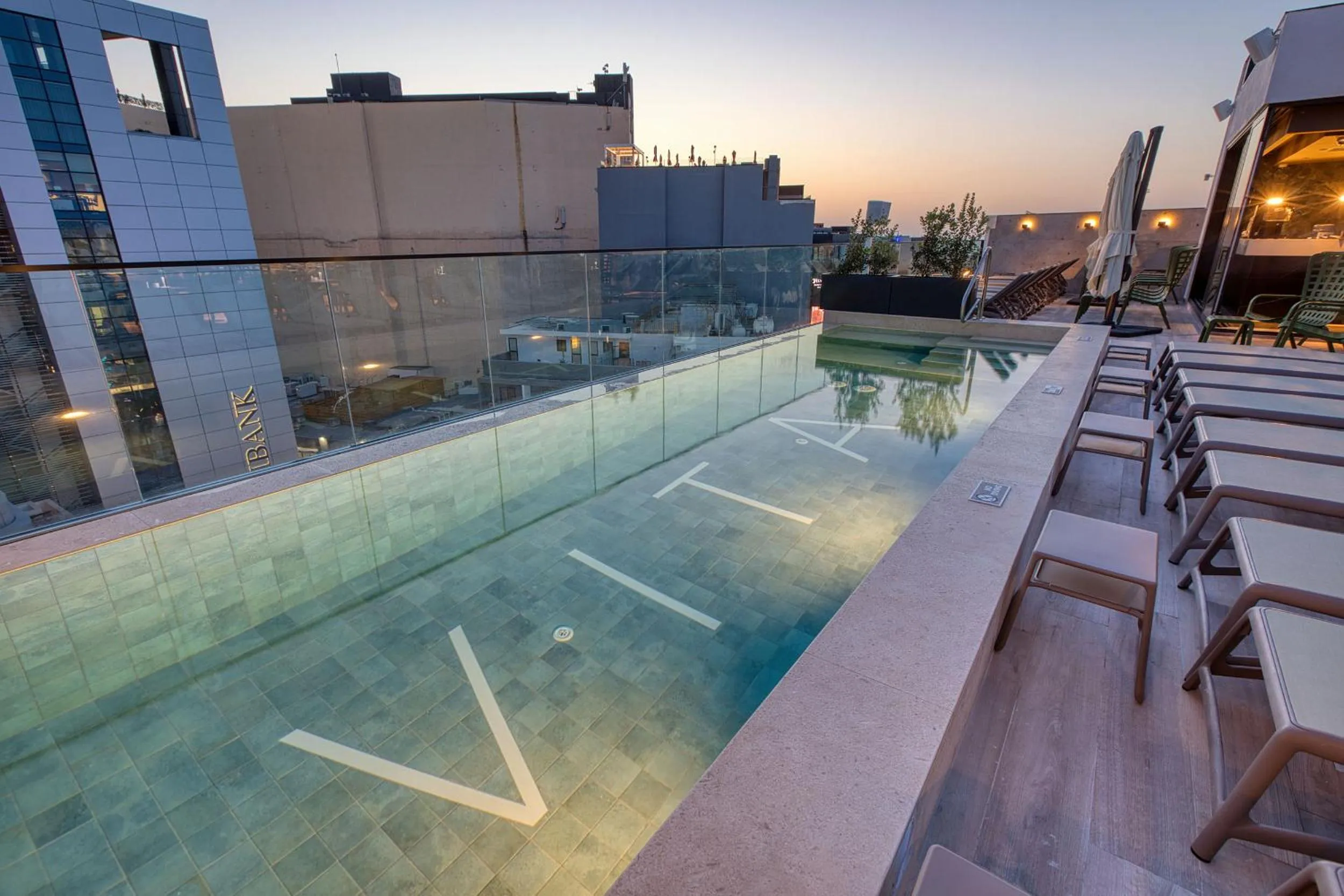 Swimming pool in VITA Hotel & Rooftop