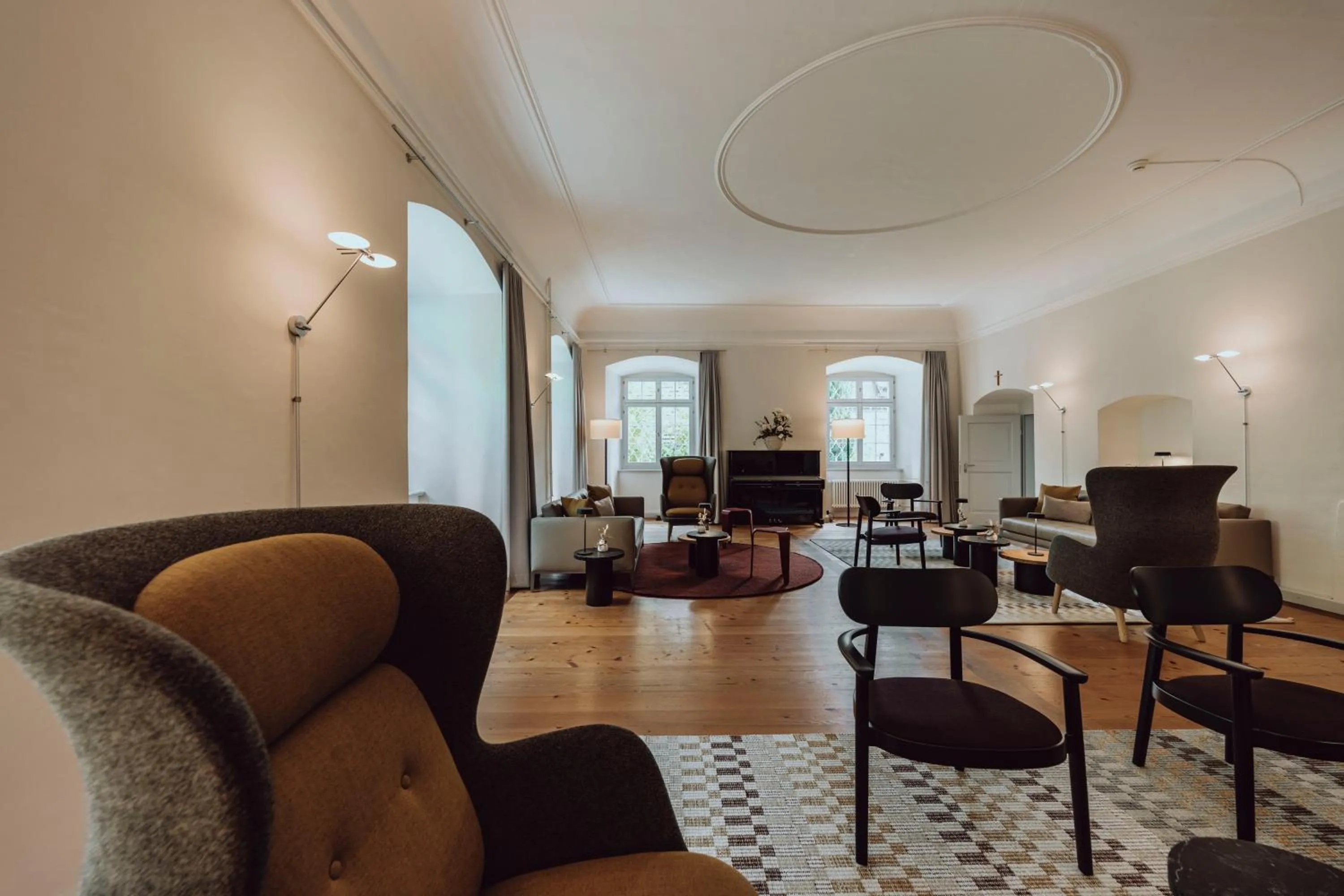 Communal lounge/ TV room in Hotel Kloster Fischingen