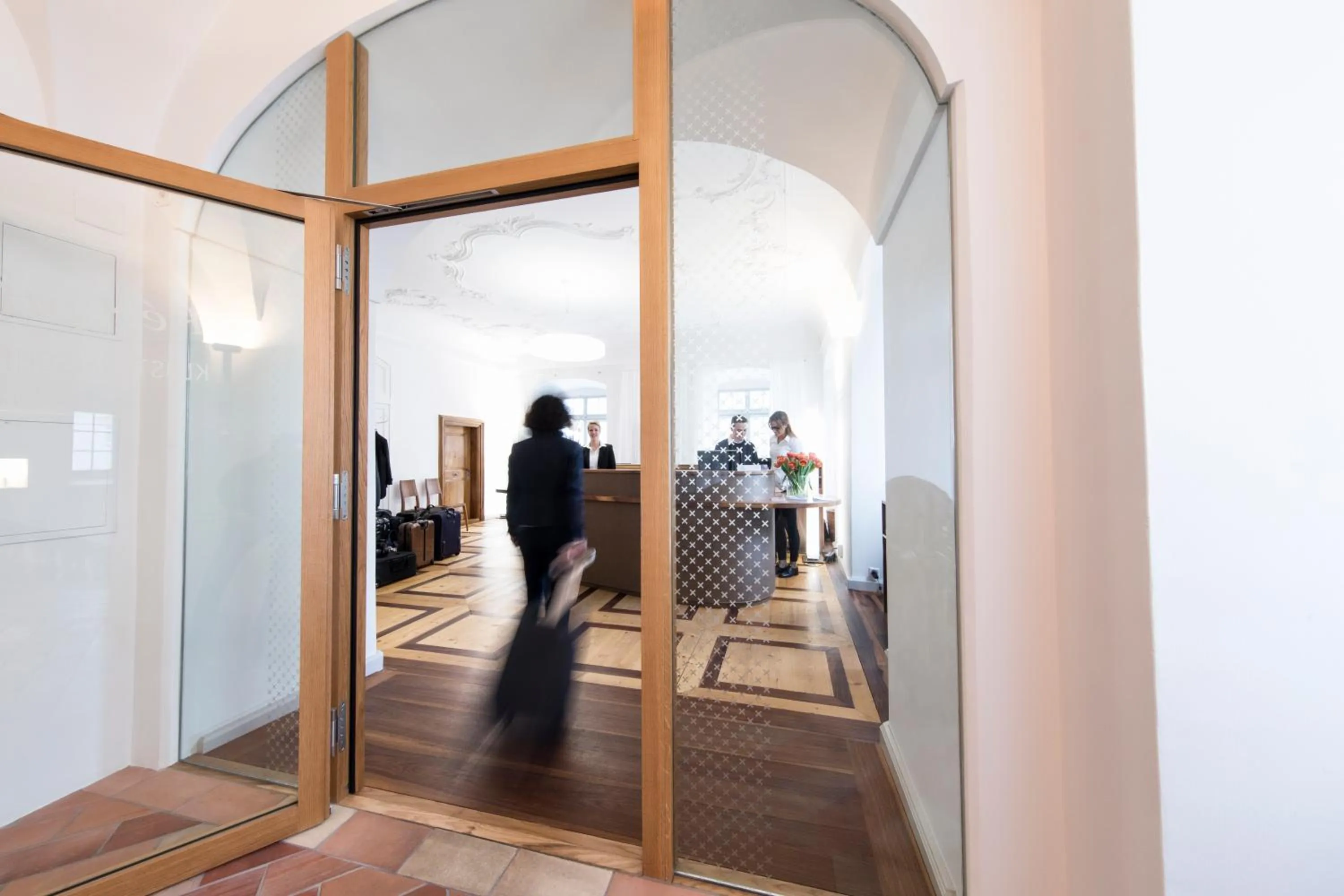 Lobby or reception in Hotel Kloster Fischingen