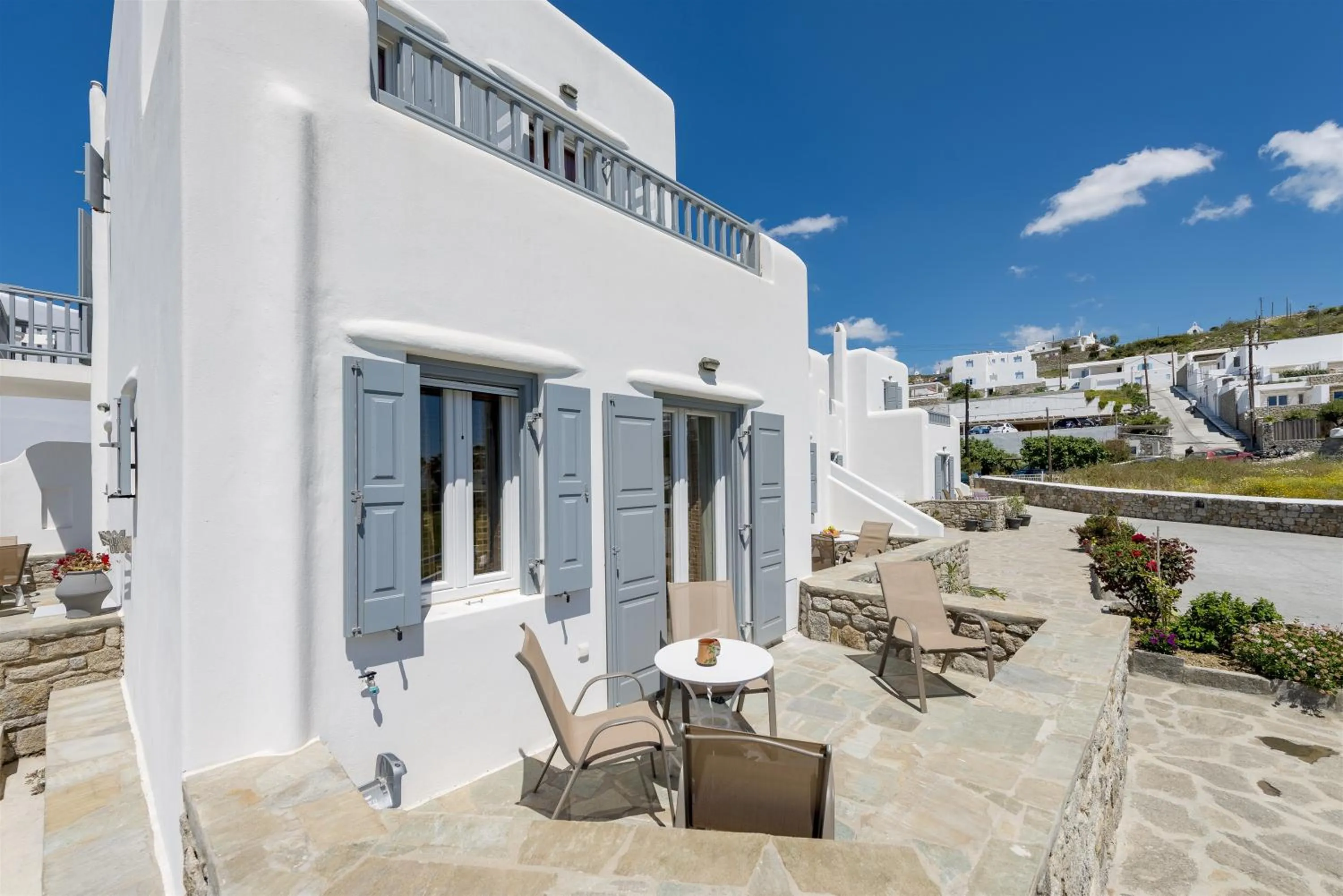 Property building in Jewel Apartments Mykonos