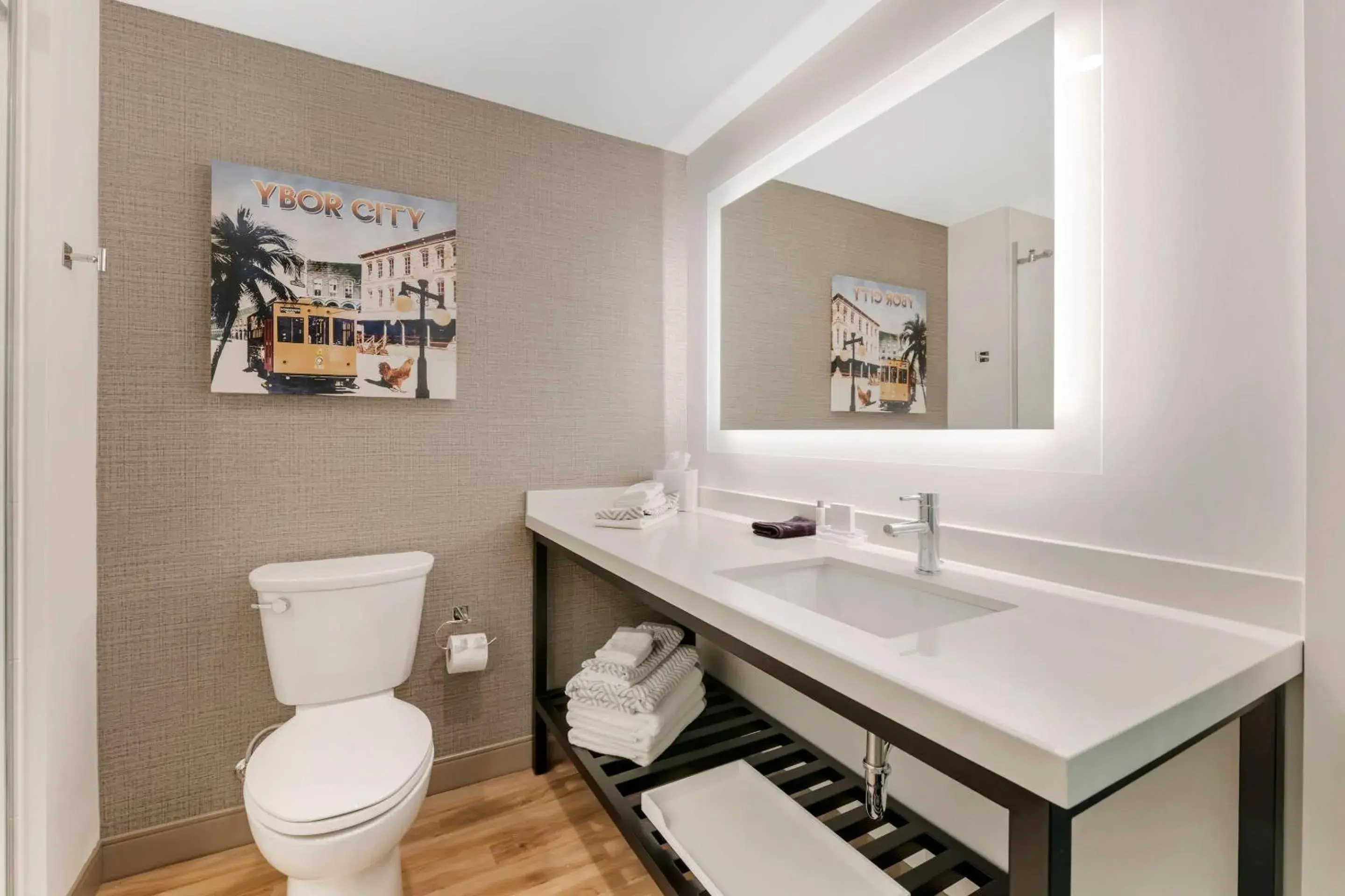 Bedroom in Cambria Hotel Tampa-Brandon Bedroom in Cambria Hotel Tampa-Brandon