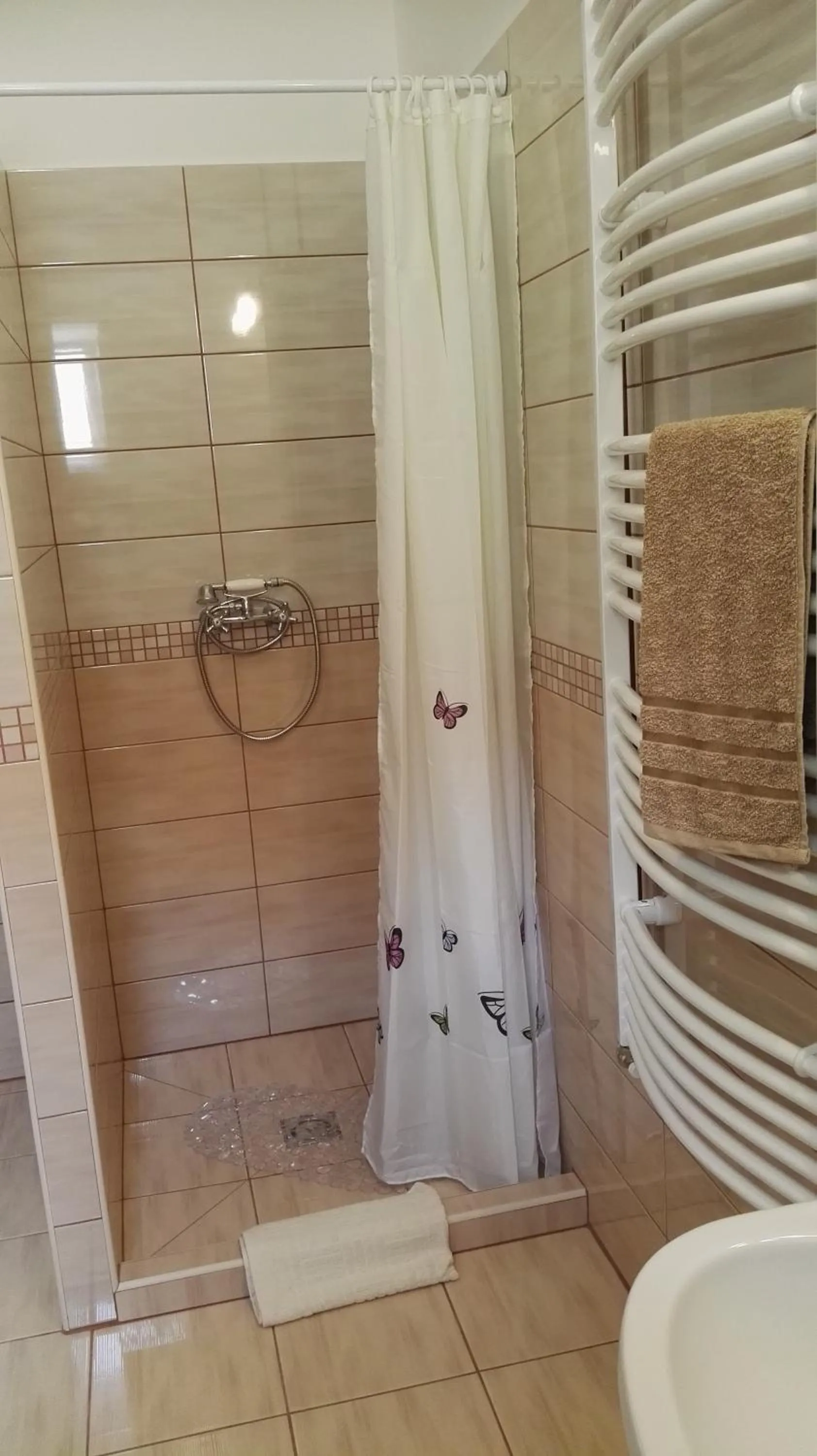Shower in Ágnes Vendégház