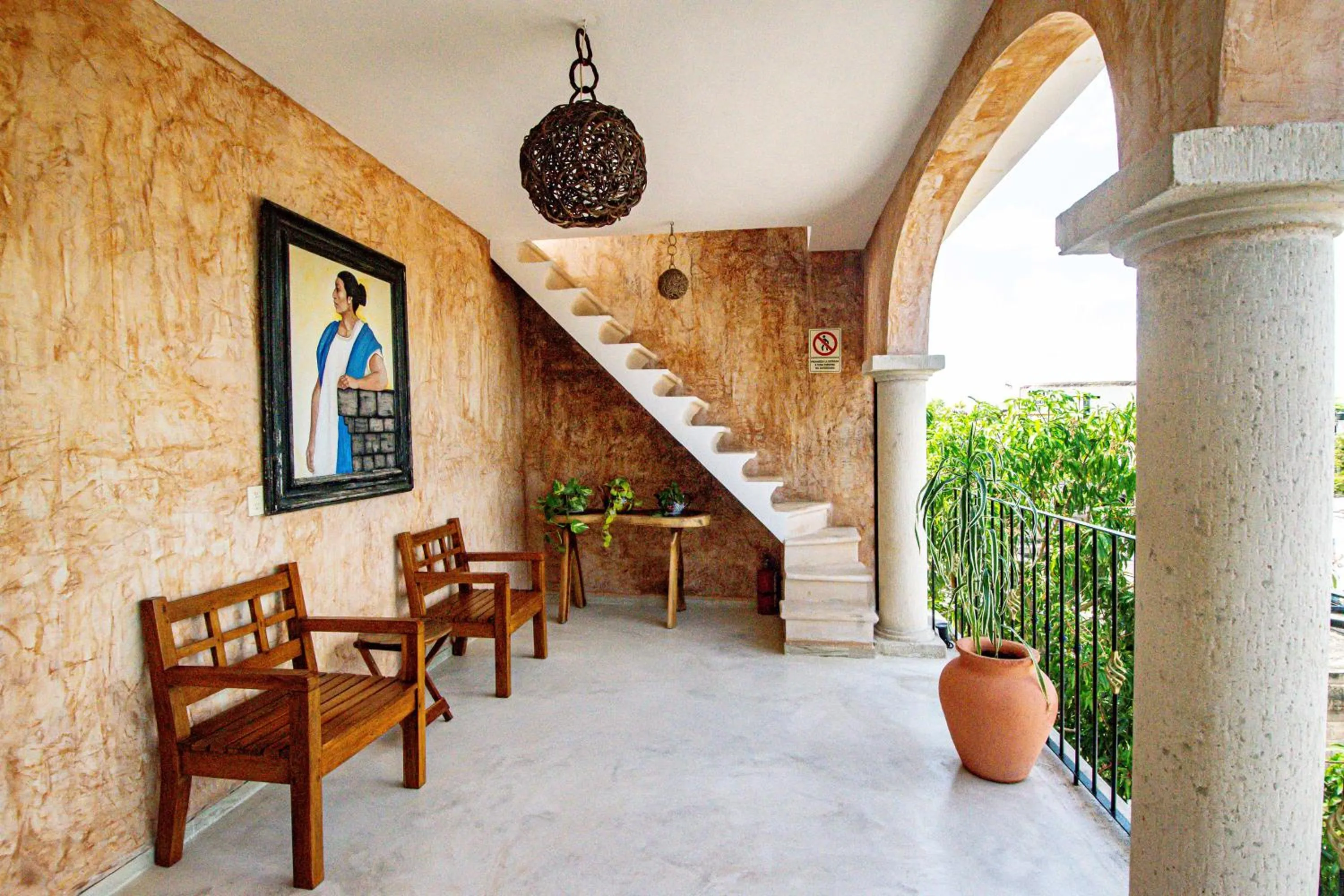 Balcony/Terrace in Hotel Boutique Kiin Wayeb