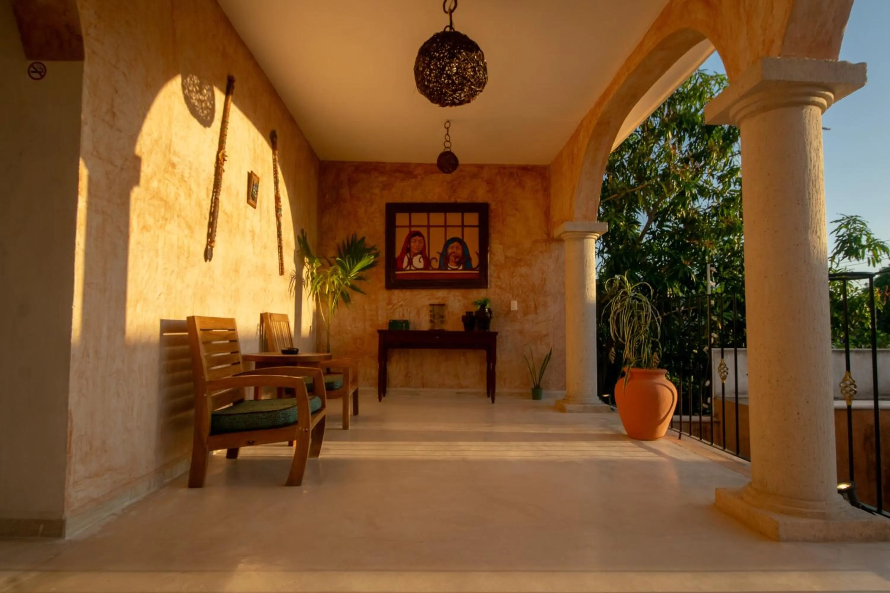 Balcony/Terrace in Hotel Boutique Kiin Wayeb