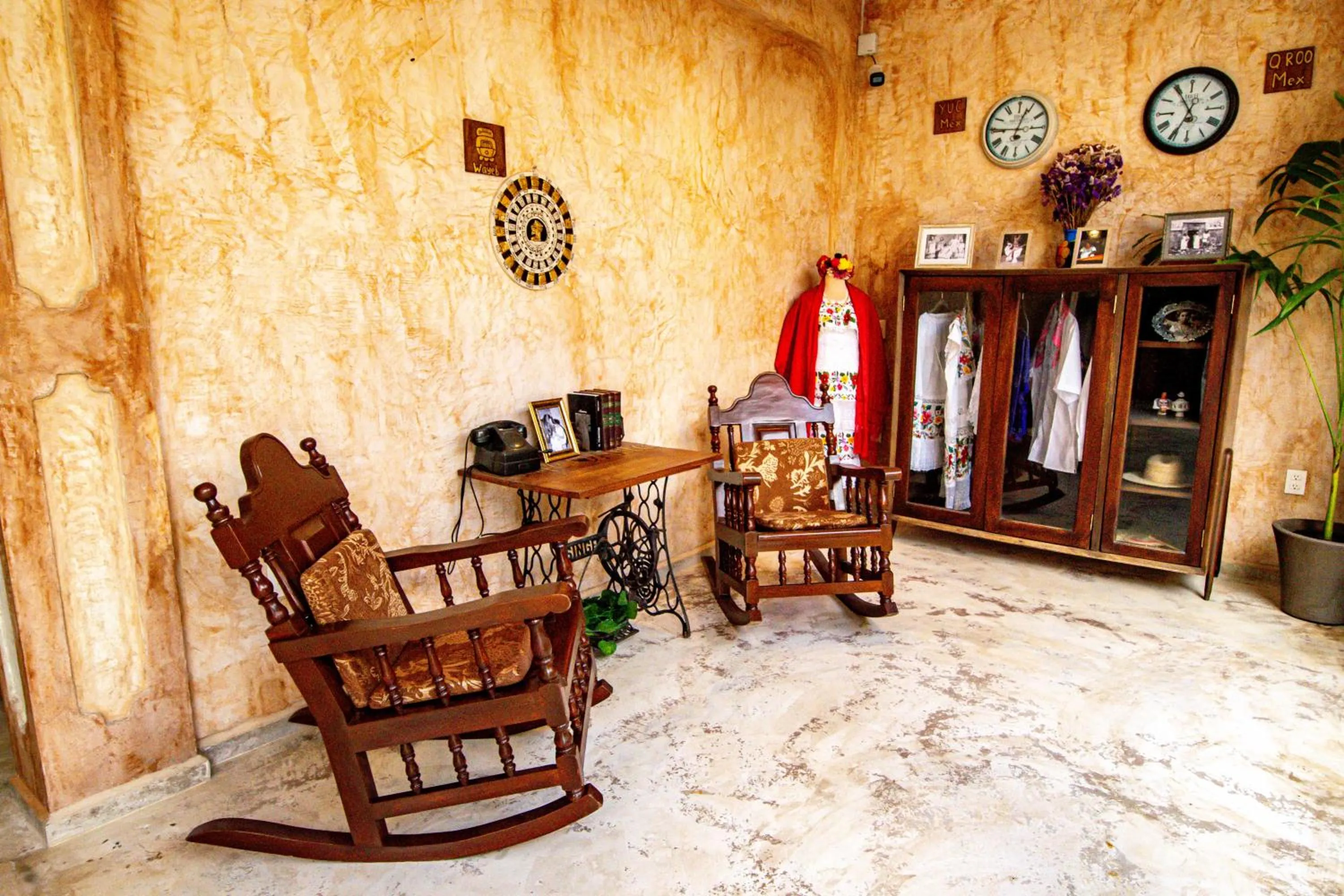 Seating area in Hotel Boutique Kiin Wayeb