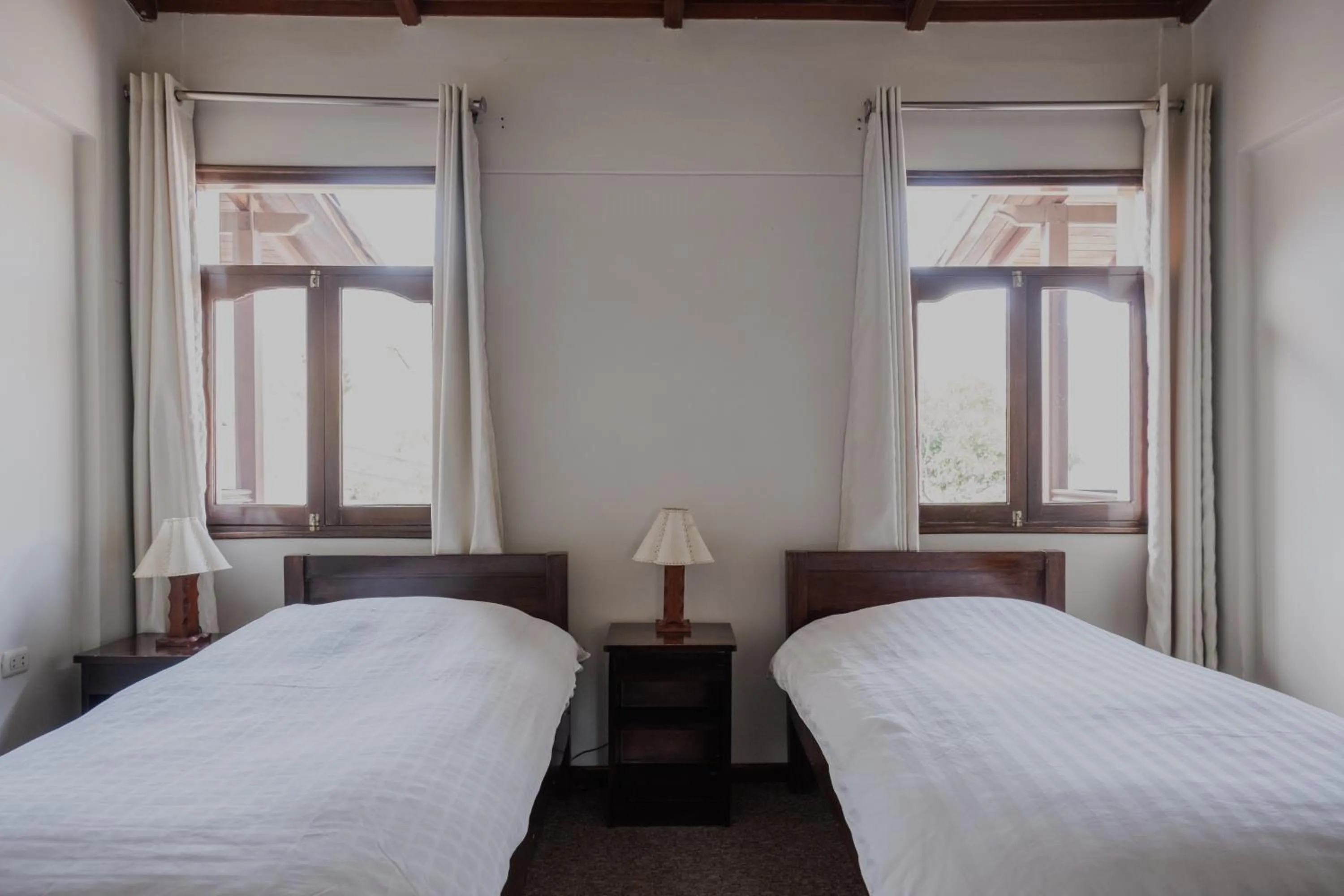 Bed in Hotel Santa Cruz