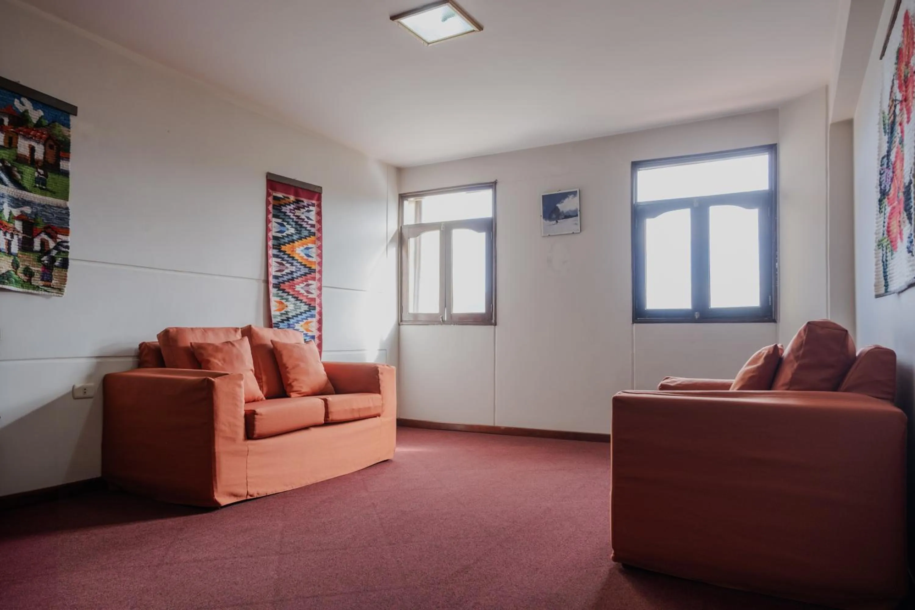 Living room in Hotel Santa Cruz