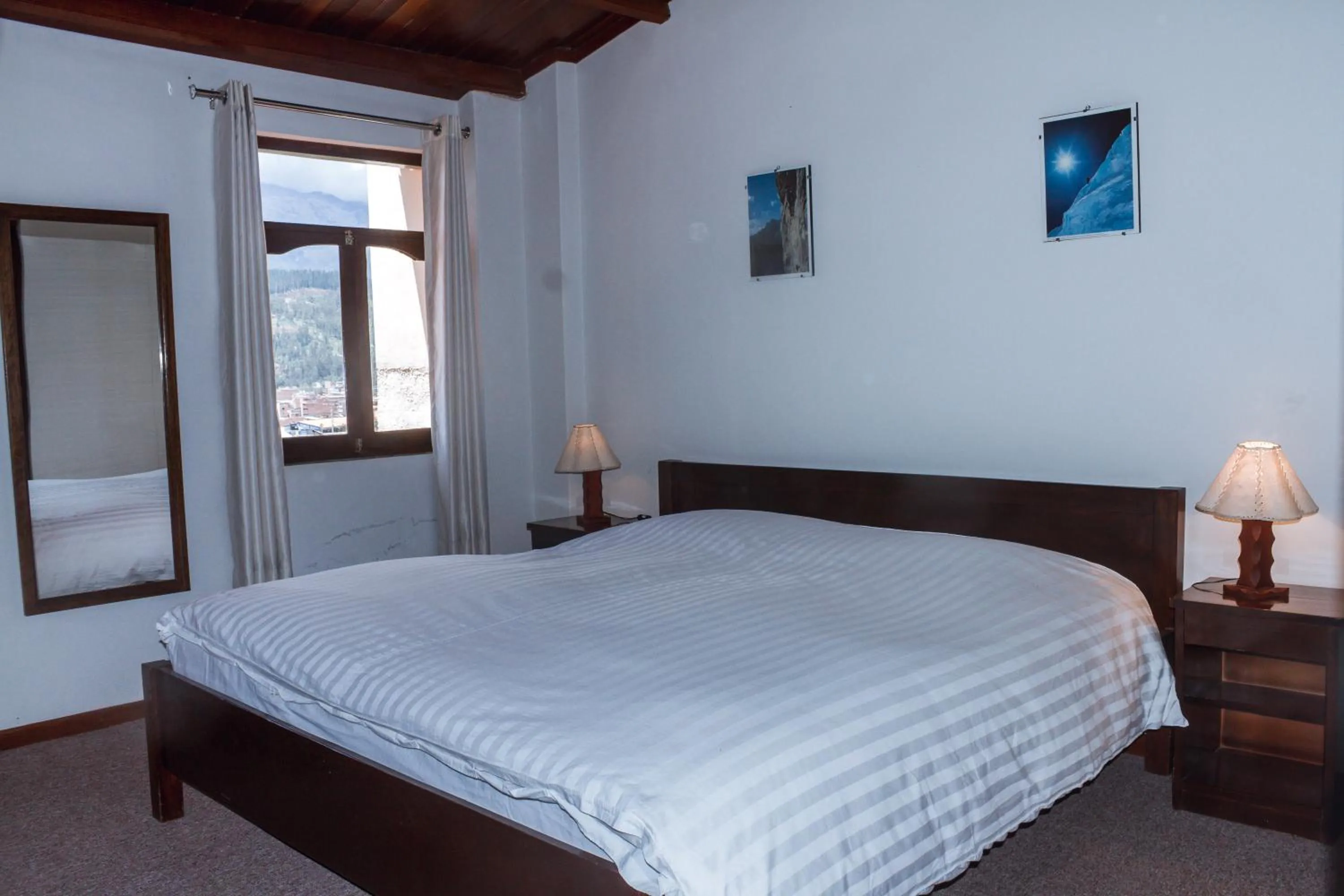 Bed in Hotel Santa Cruz