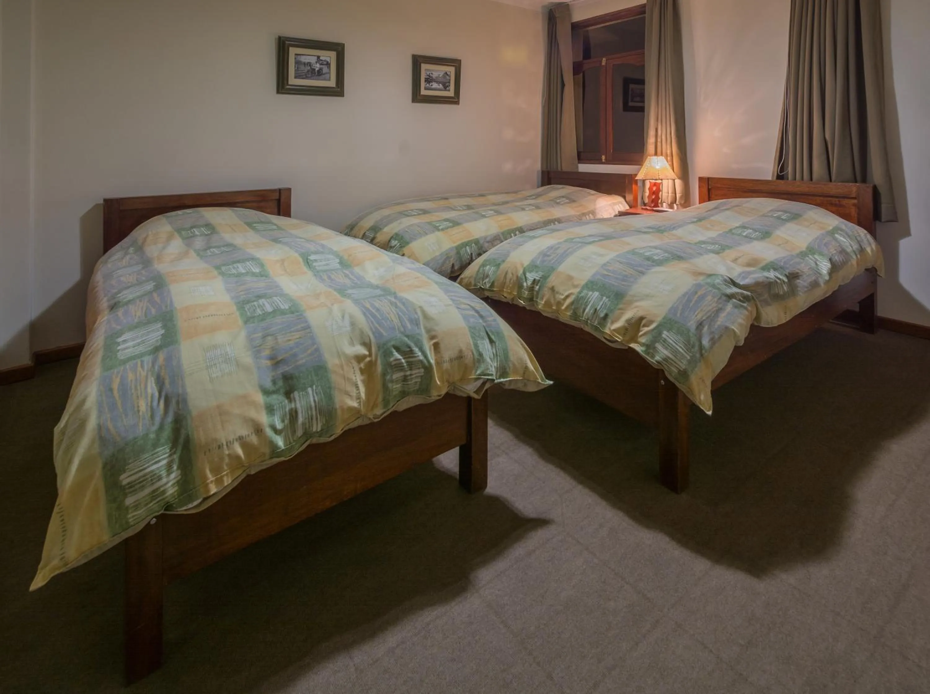 Bed in Hotel Santa Cruz