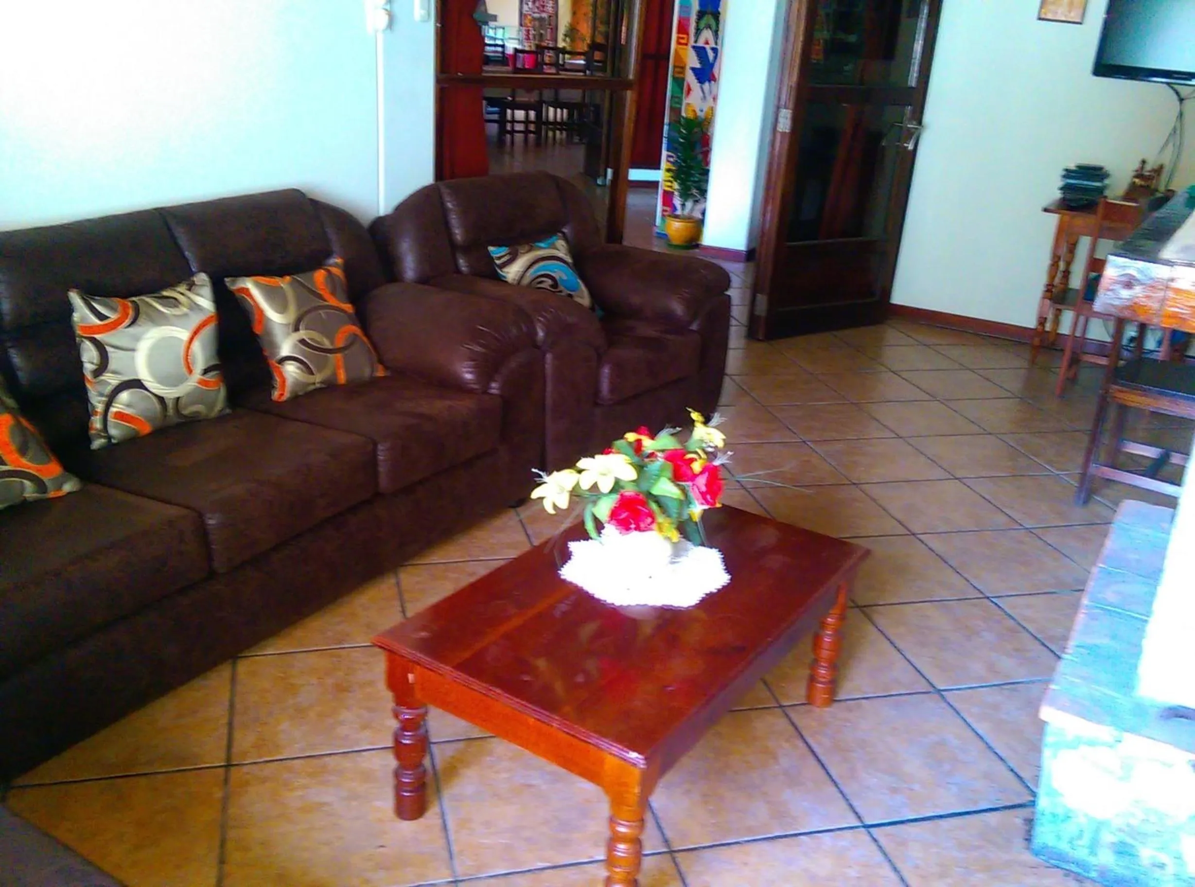 Living room in Hotel Santa Cruz