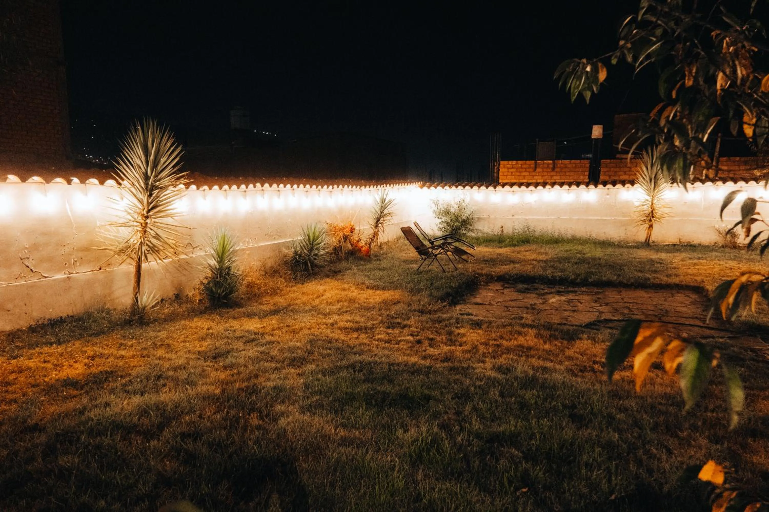 Patio in Hotel Santa Cruz