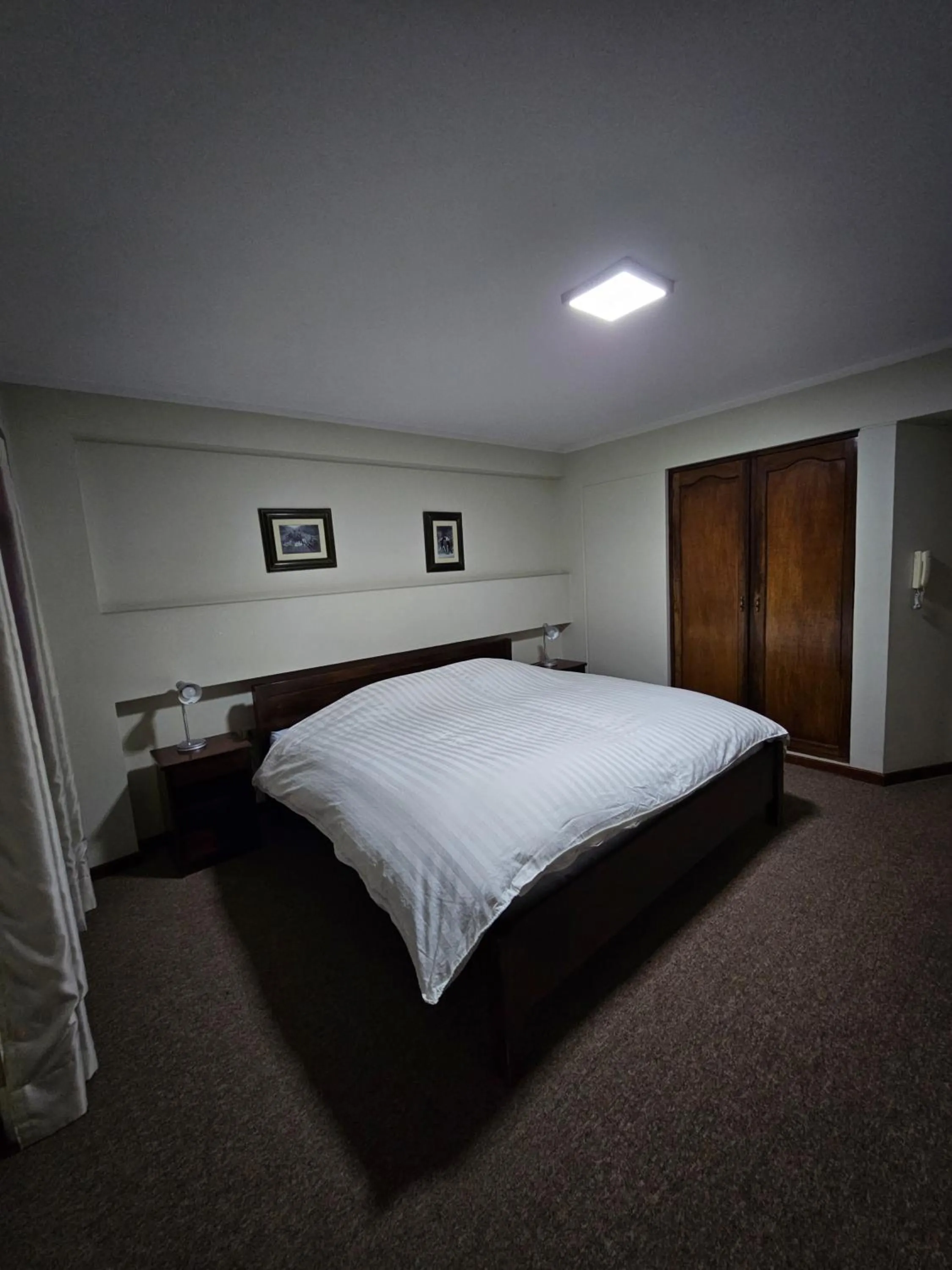 Bed in Hotel Santa Cruz