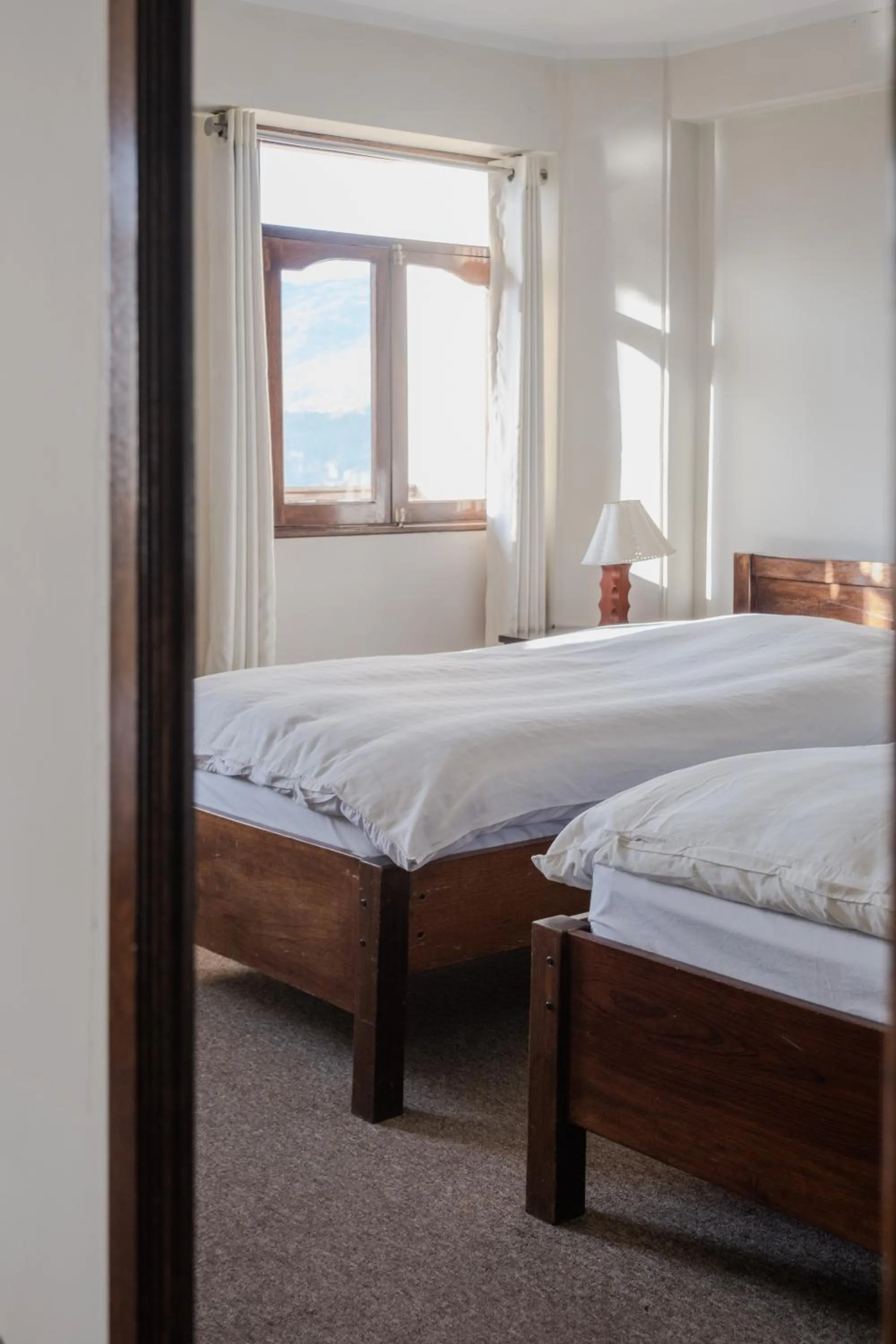 Bed in Hotel Santa Cruz