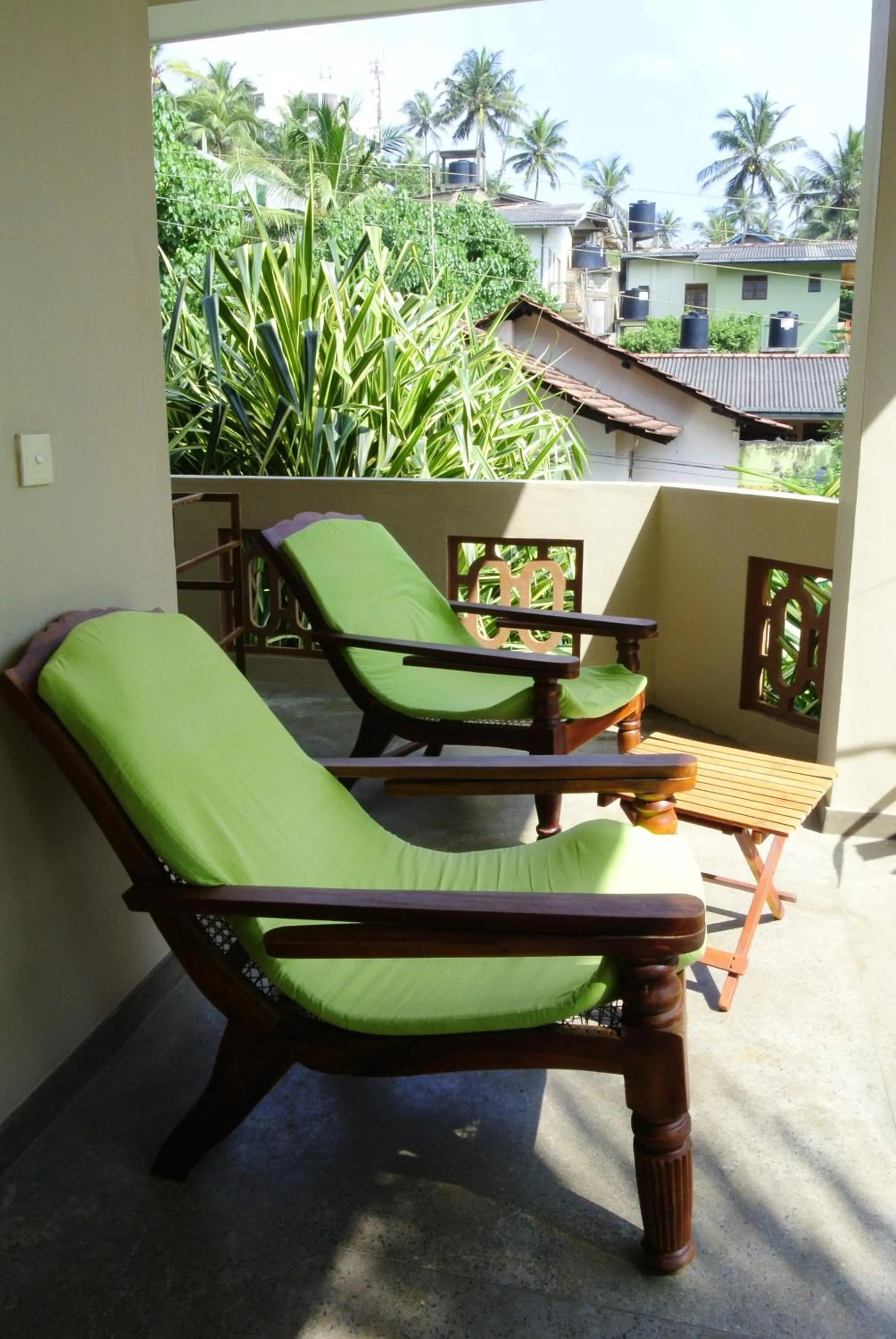 Seating area in Surf Lanka Hotel