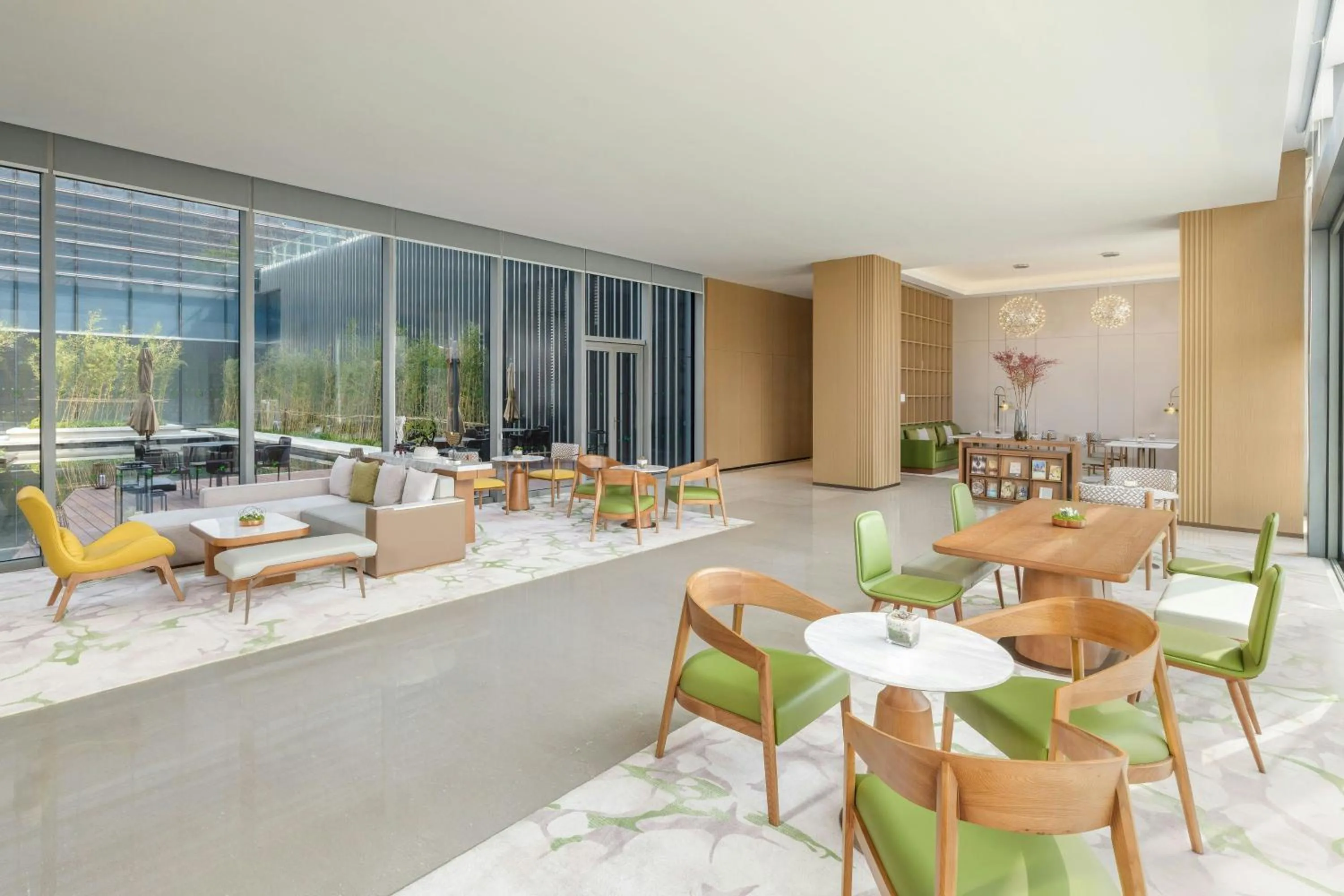 Lobby or reception in Element Suzhou Science and Technology Town