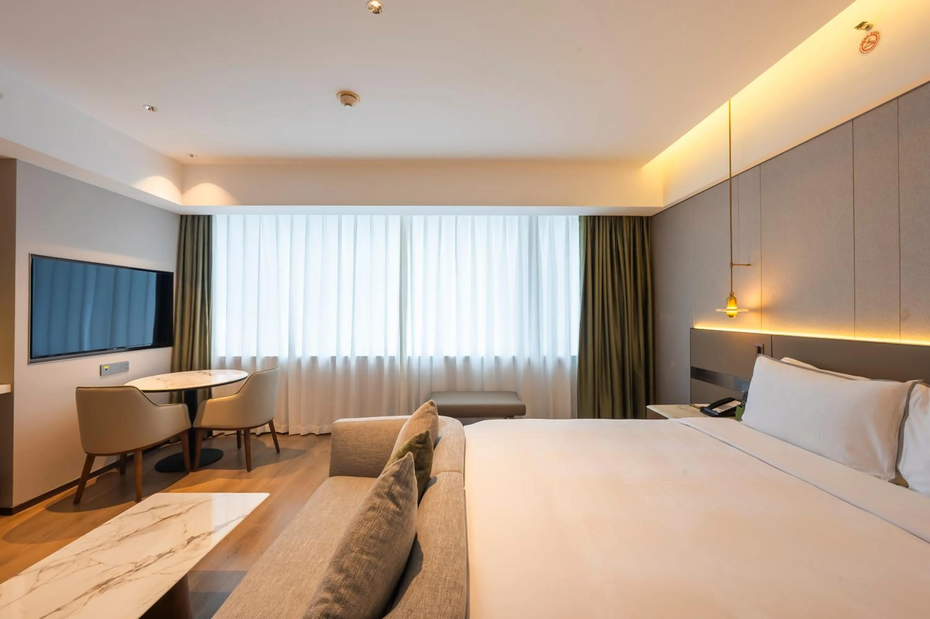 Bedroom, Bed in Element Suzhou Science and Technology Town