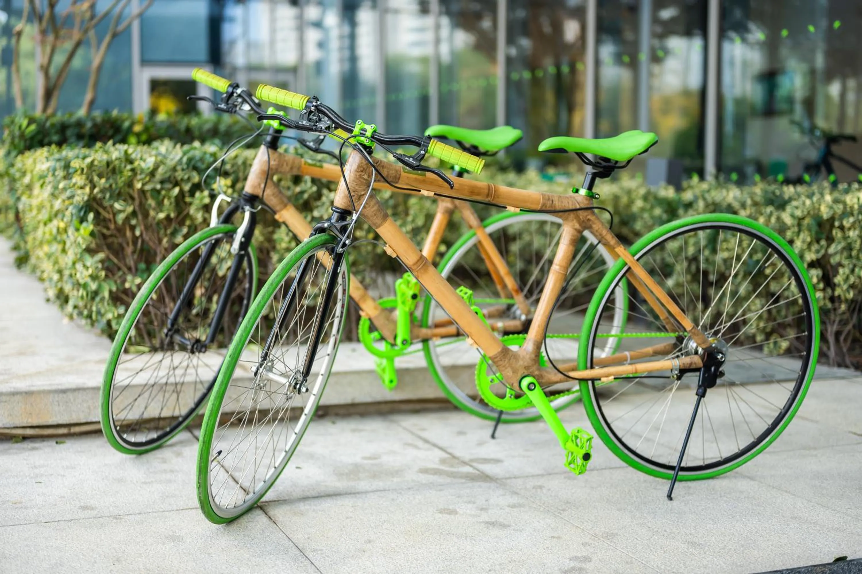 Cycling in Element Suzhou Science and Technology Town