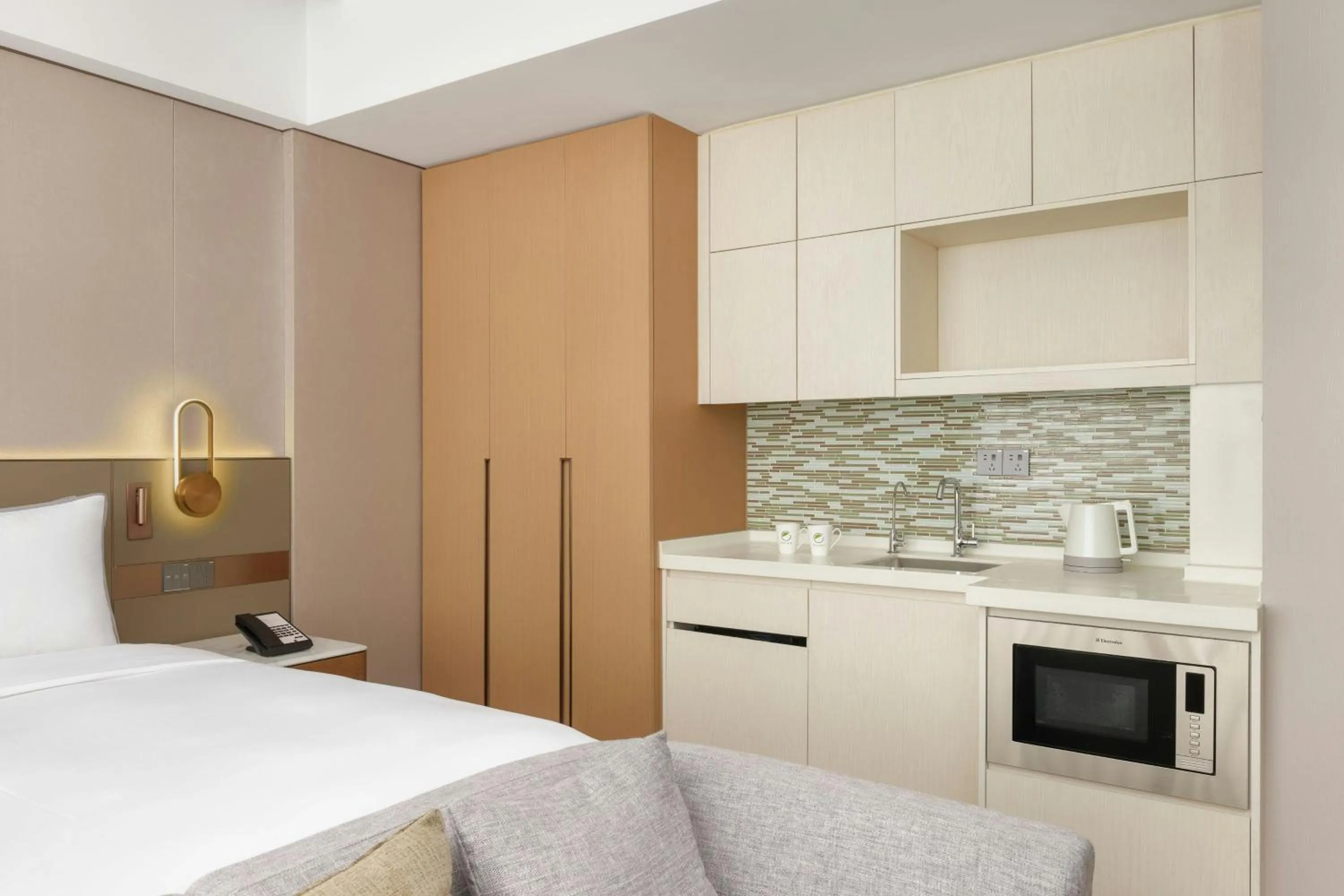 Photo of the whole room, Bed in Element Suzhou Science and Technology Town