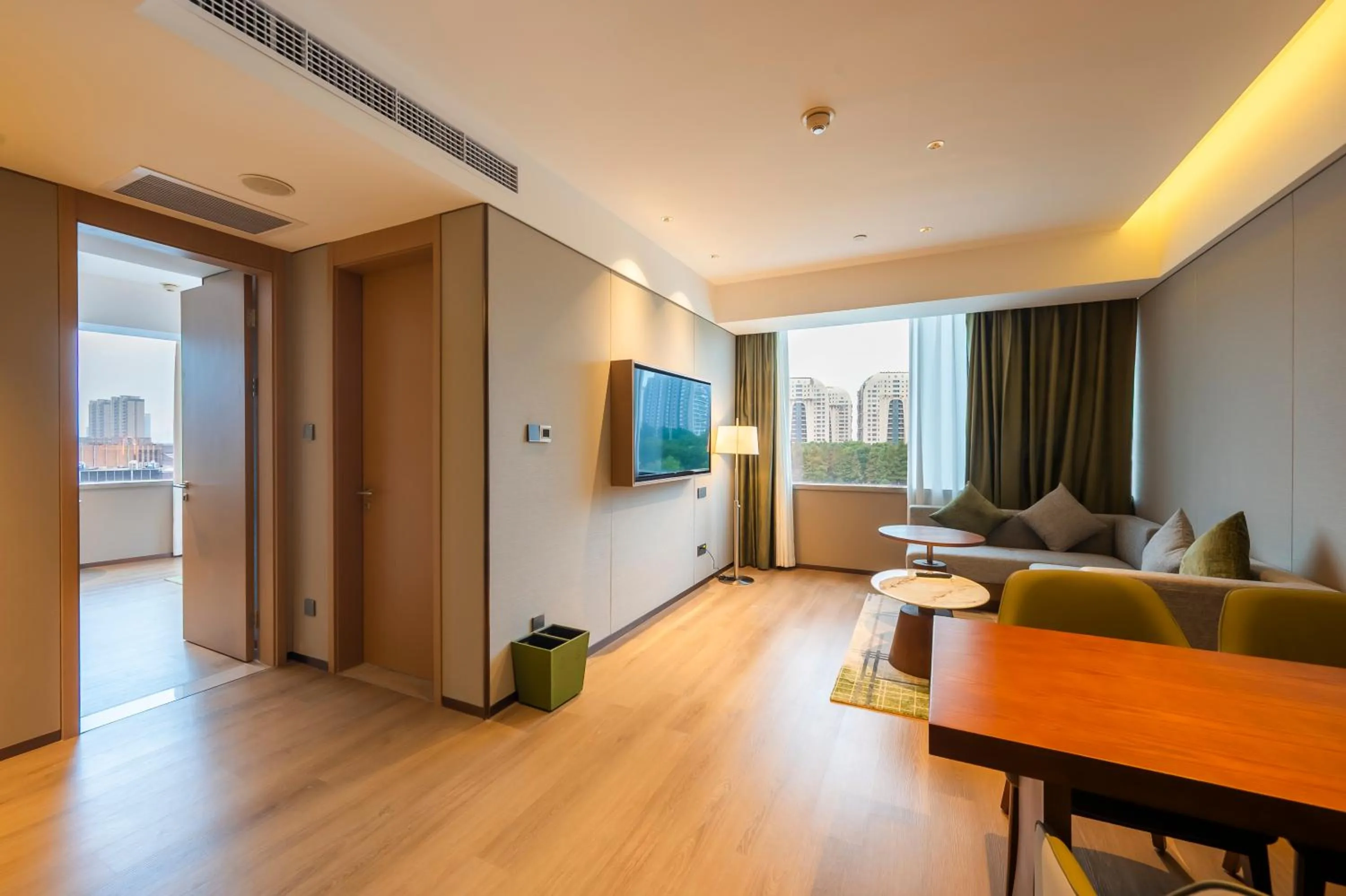 Living room in Element Suzhou Science and Technology Town