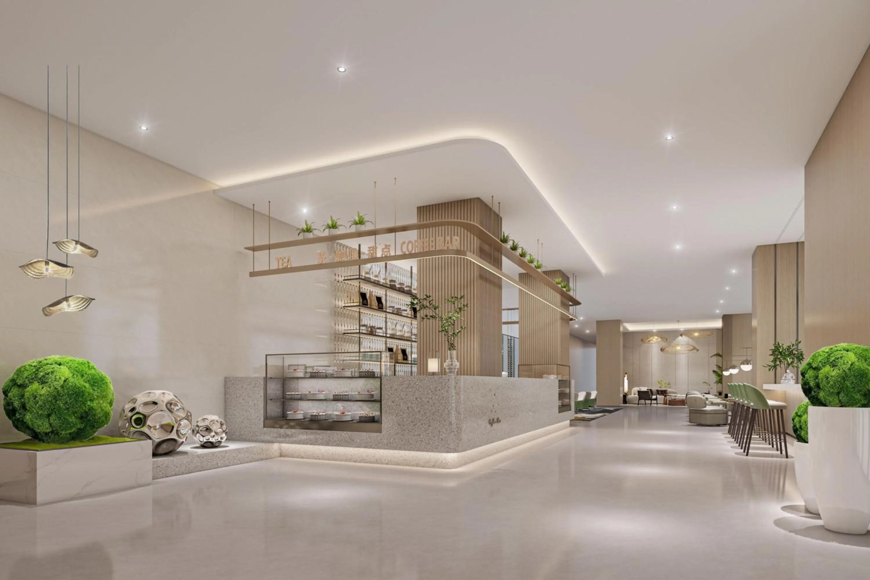 Lobby or reception in Element Suzhou Science and Technology Town