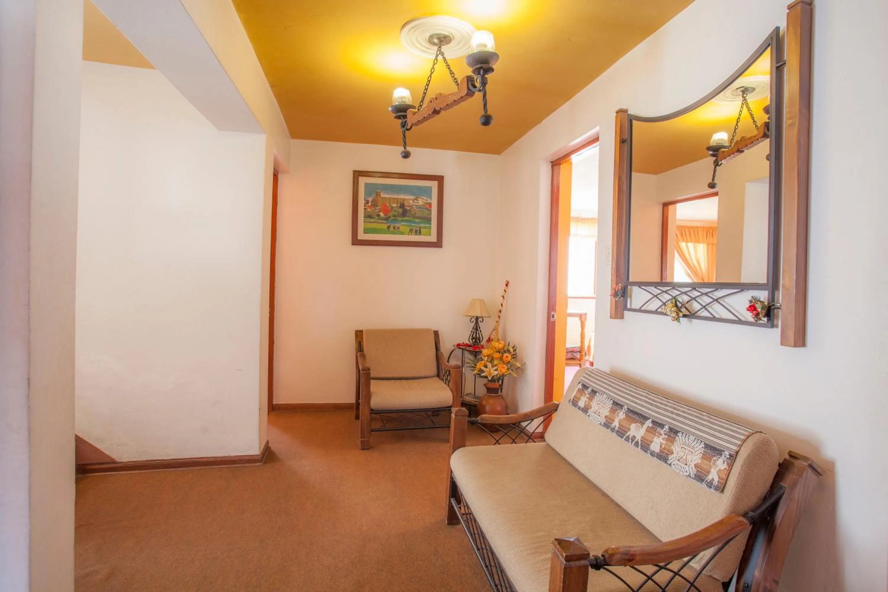 Living room in Alojamiento Soledad