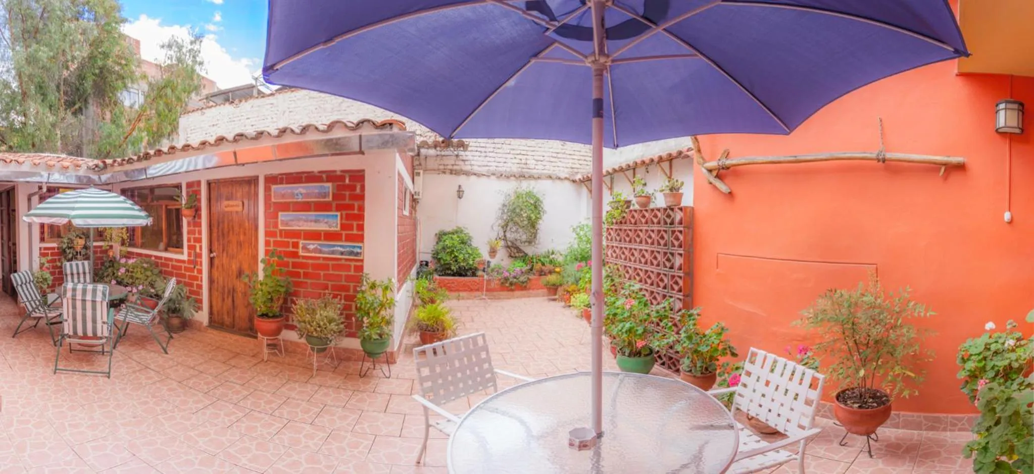 Patio in Alojamiento Soledad