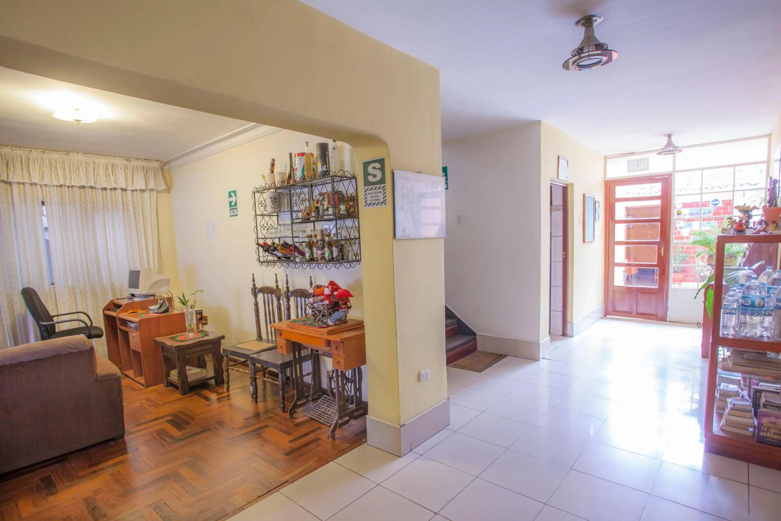 Lobby or reception in Alojamiento Soledad