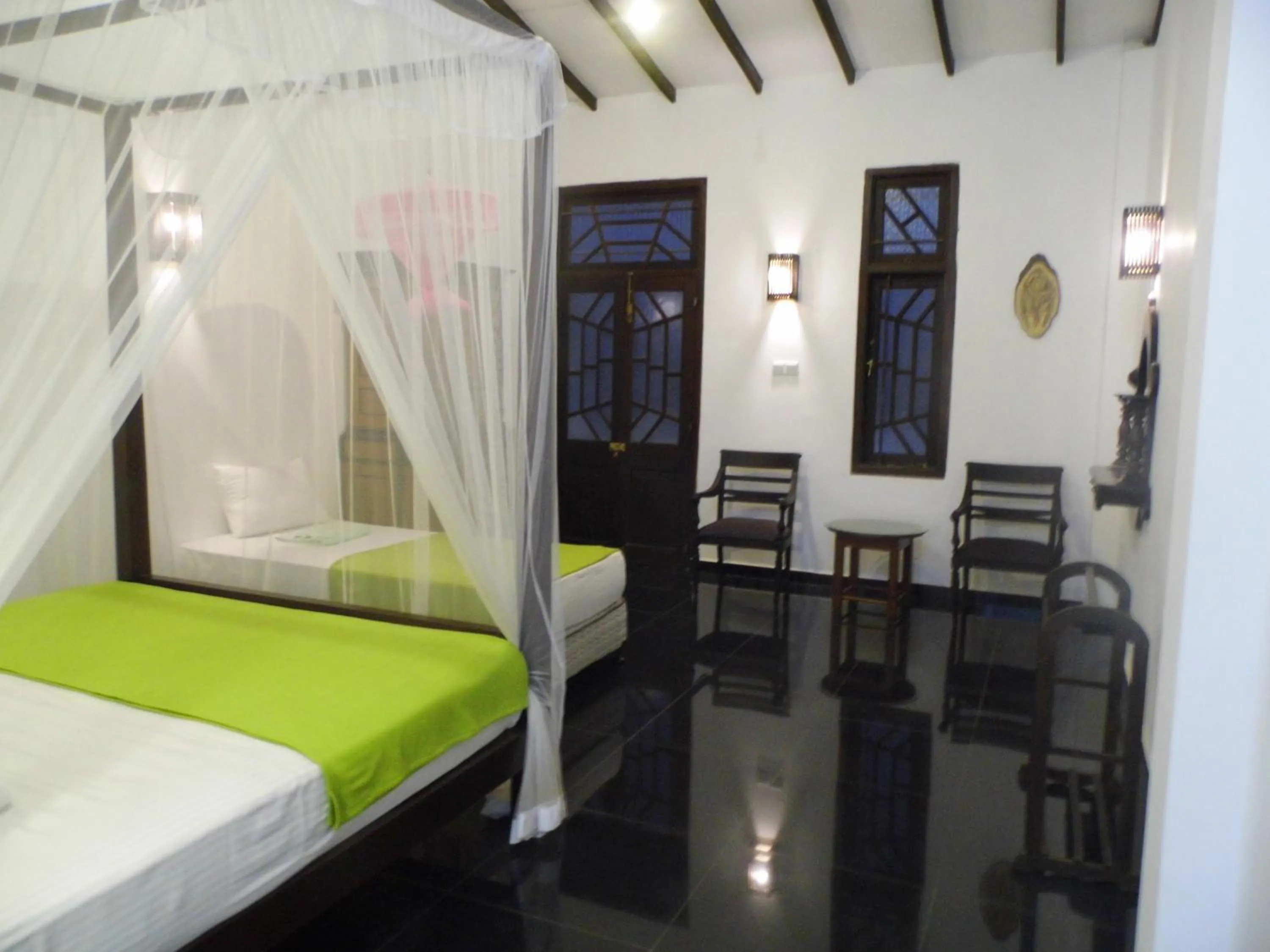 Bed in Saman Resort Yala