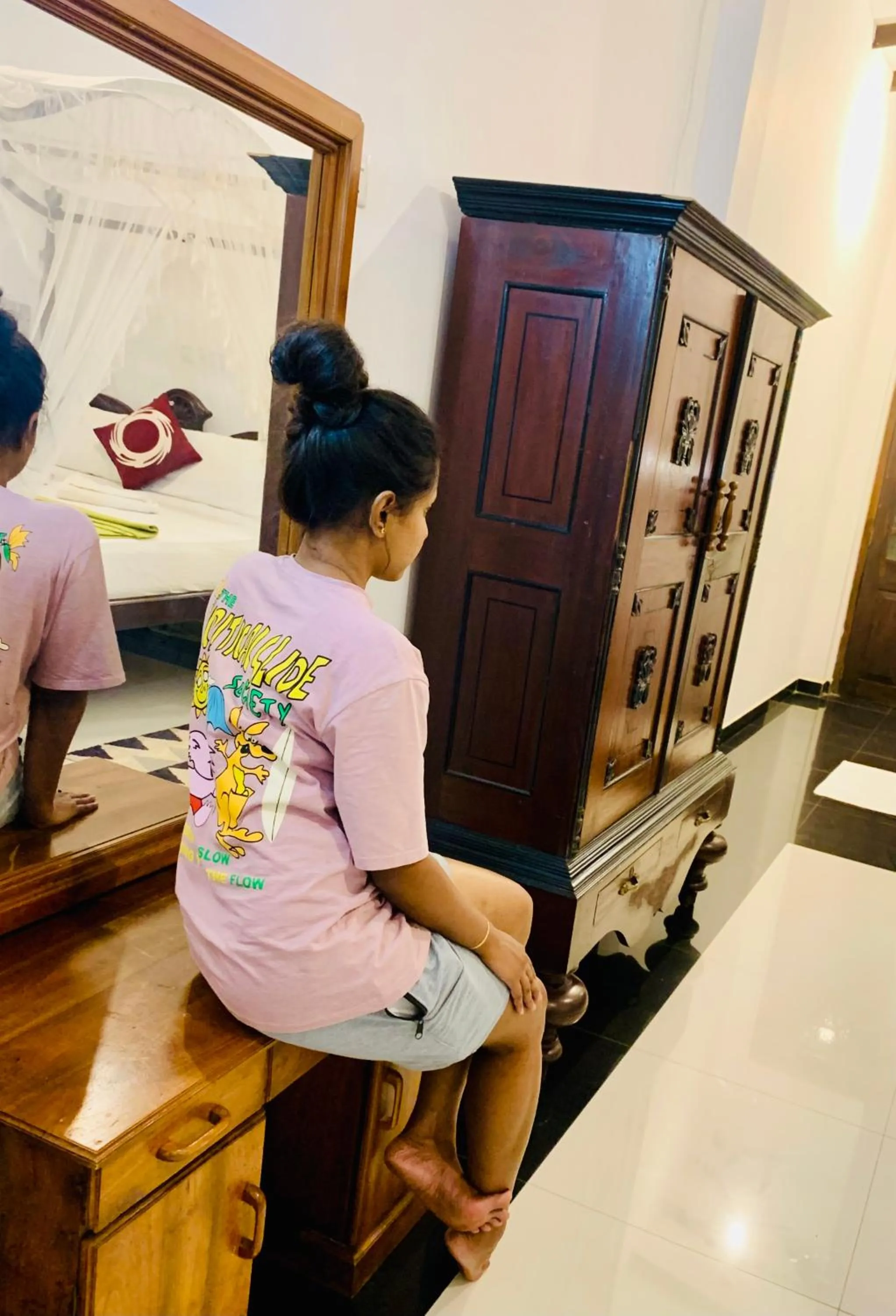 People in Saman Resort Yala