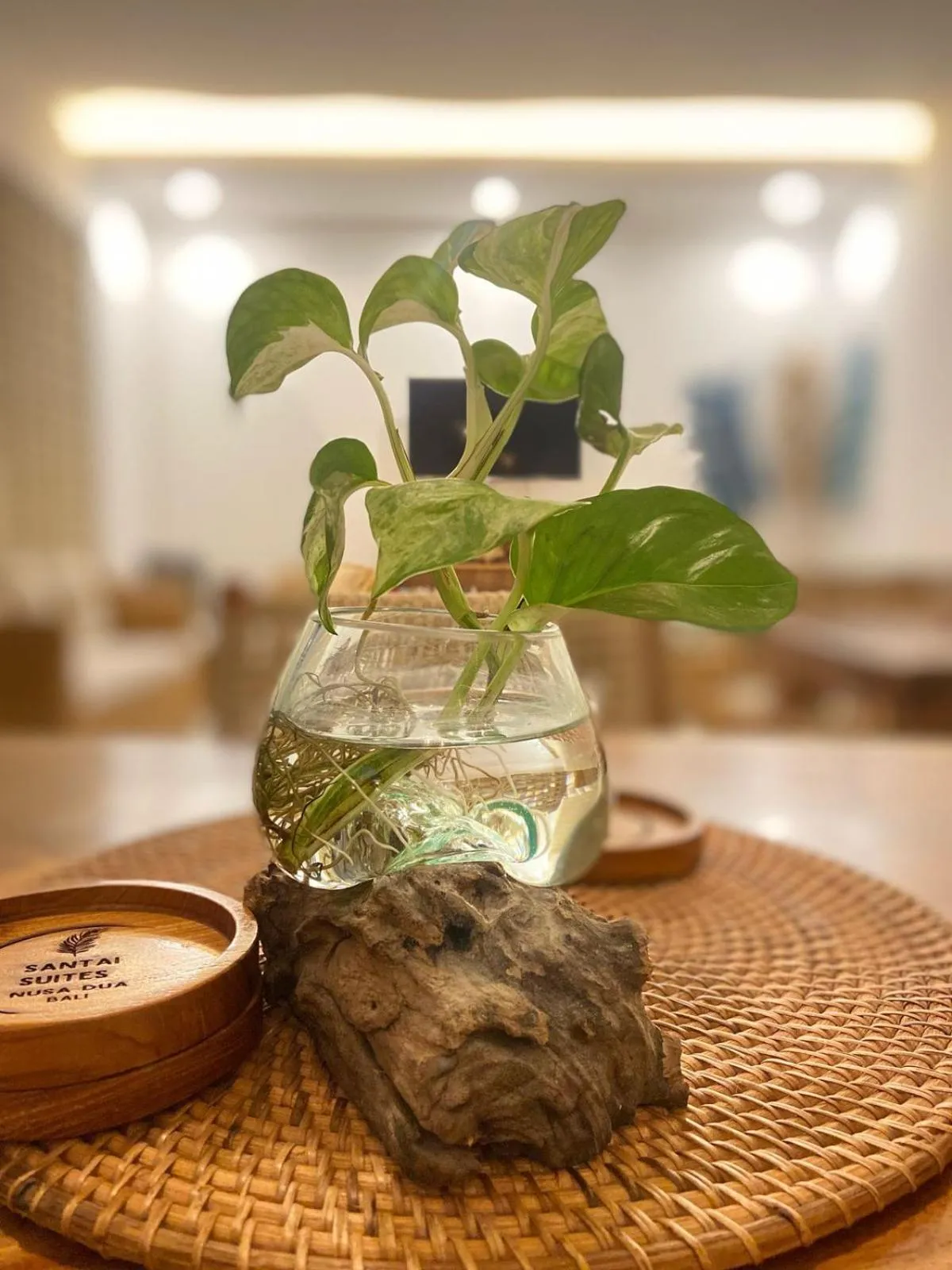 Decorative detail in Santai Suites Nusa Dua-Adults Only