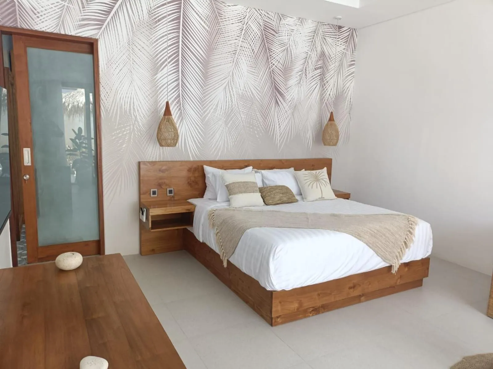 Bed in Santai Suites Nusa Dua-Adults Only
