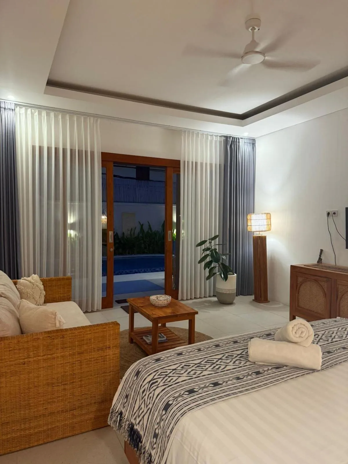 Bedroom, Bed in Santai Suites Nusa Dua-Adults Only