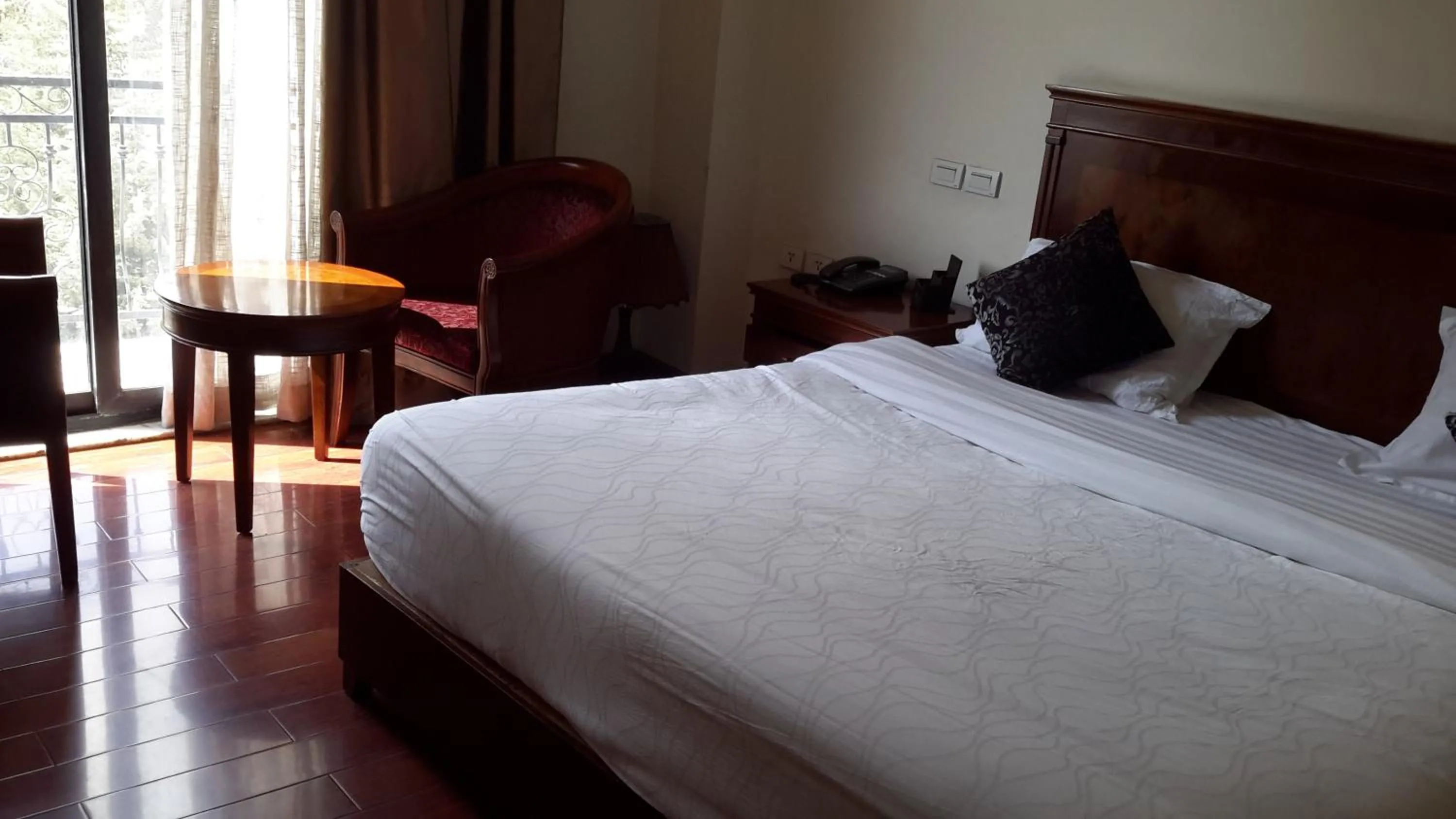 Bed in FT Hotel