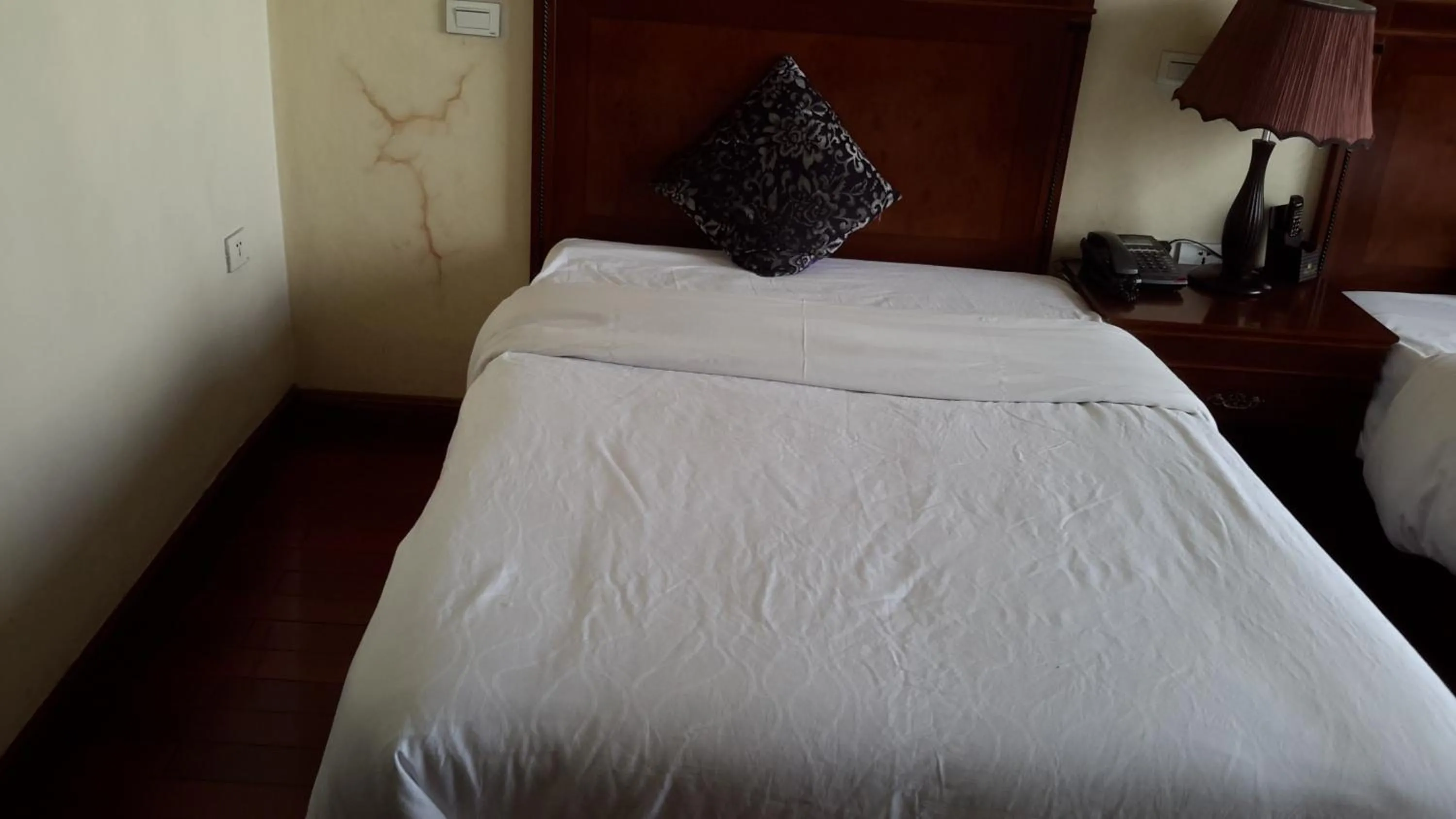 Bed in FT Hotel