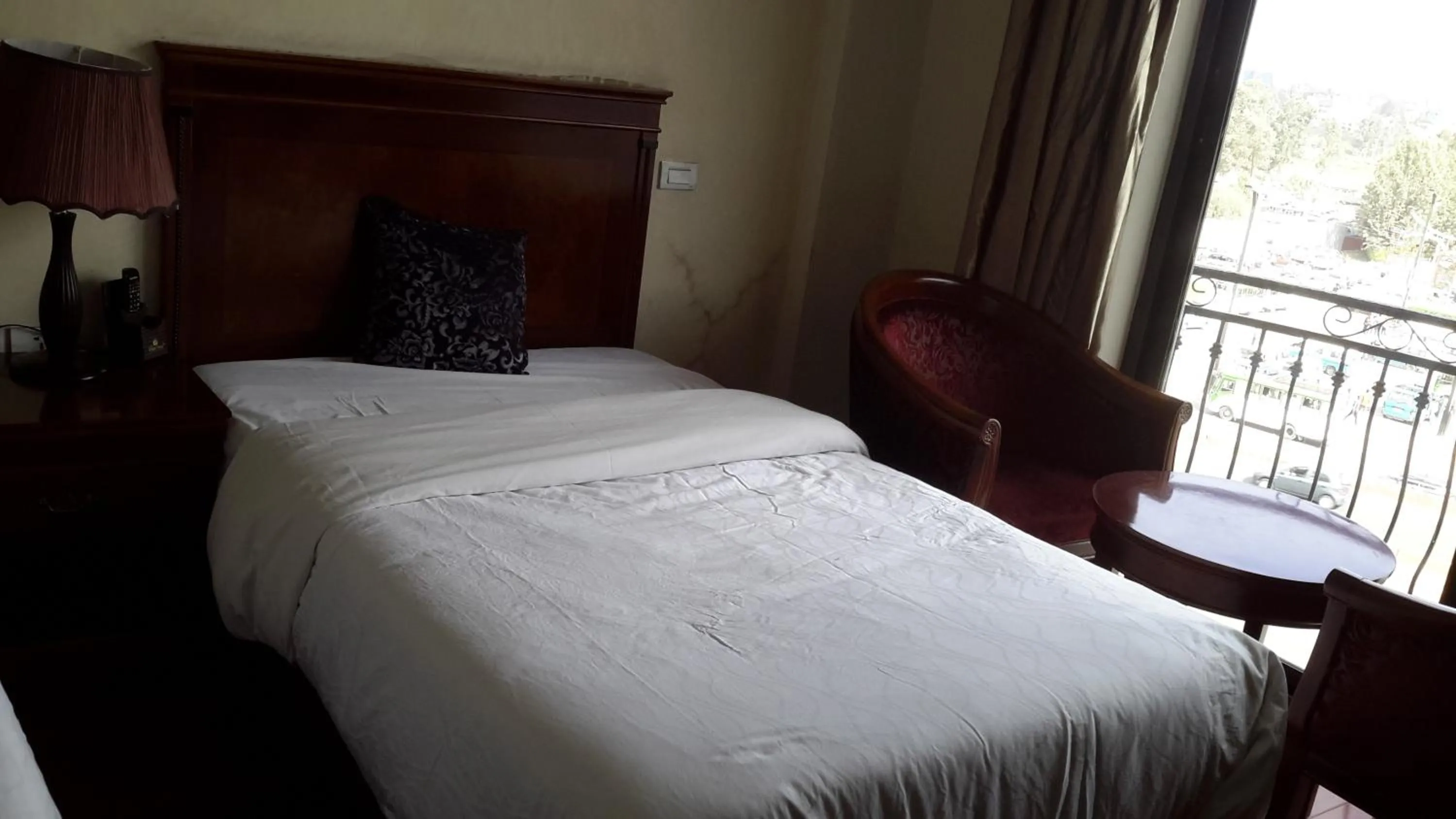 Bed in FT Hotel