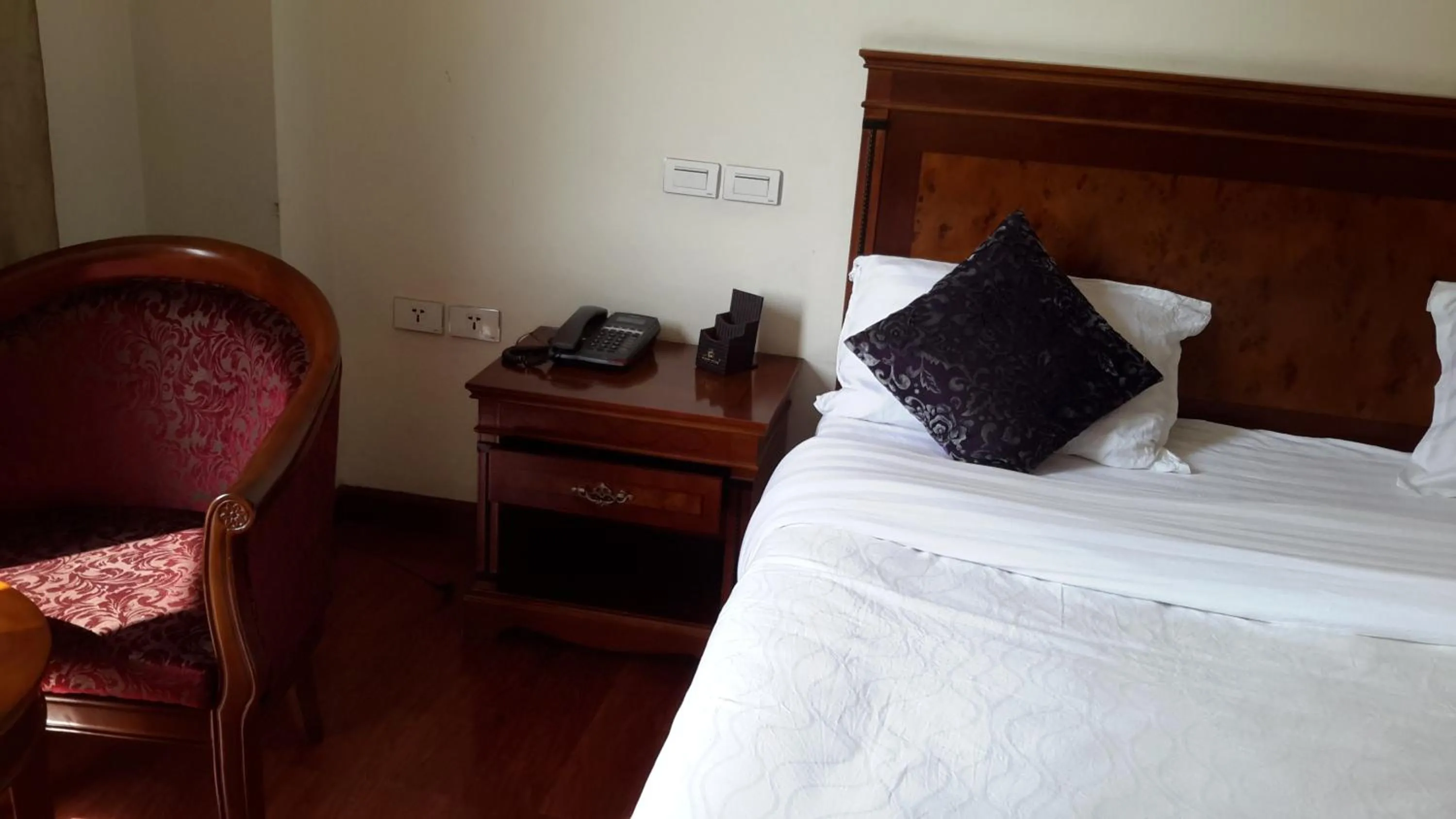 Bed in FT Hotel
