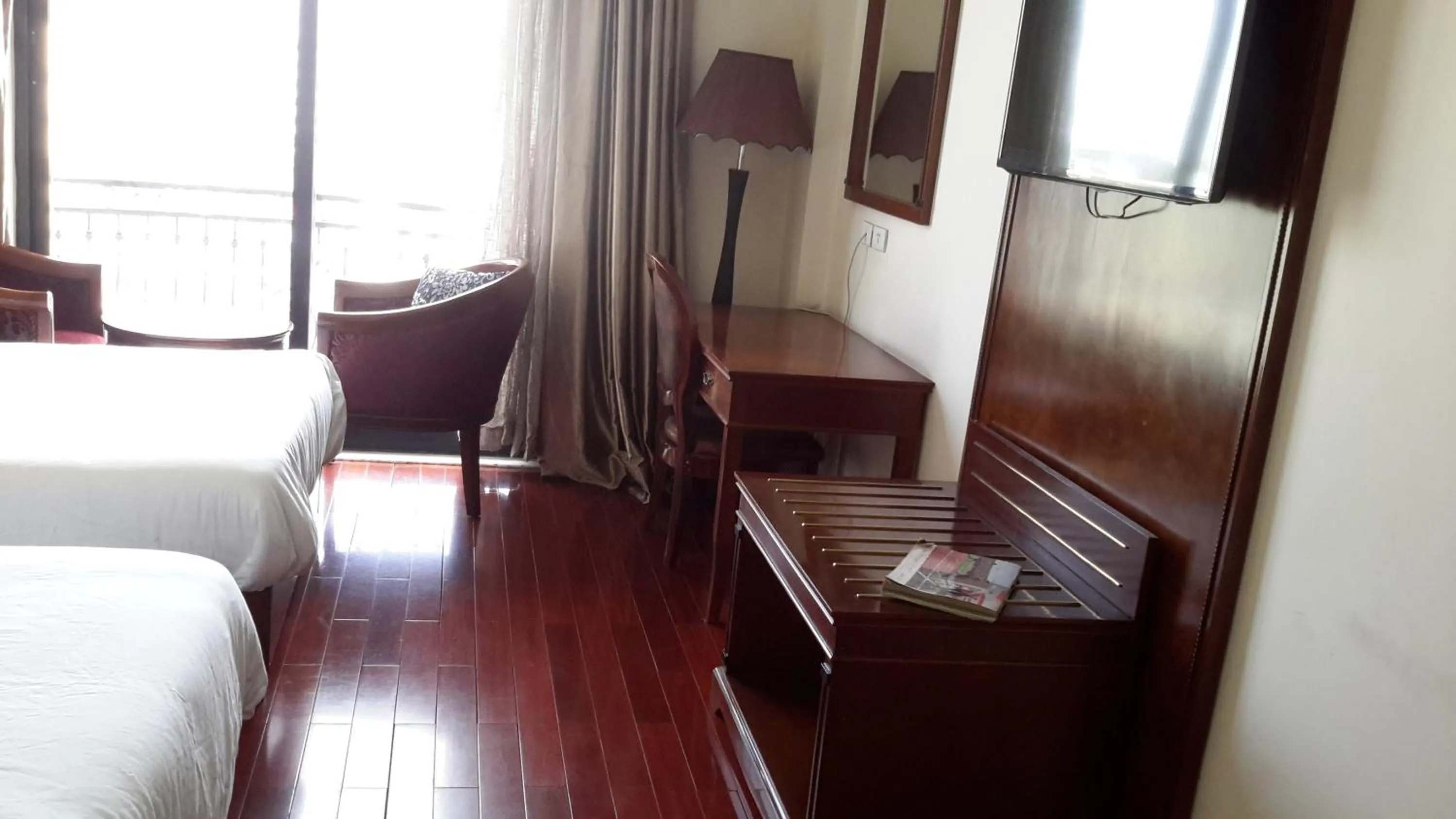 Bed in FT Hotel