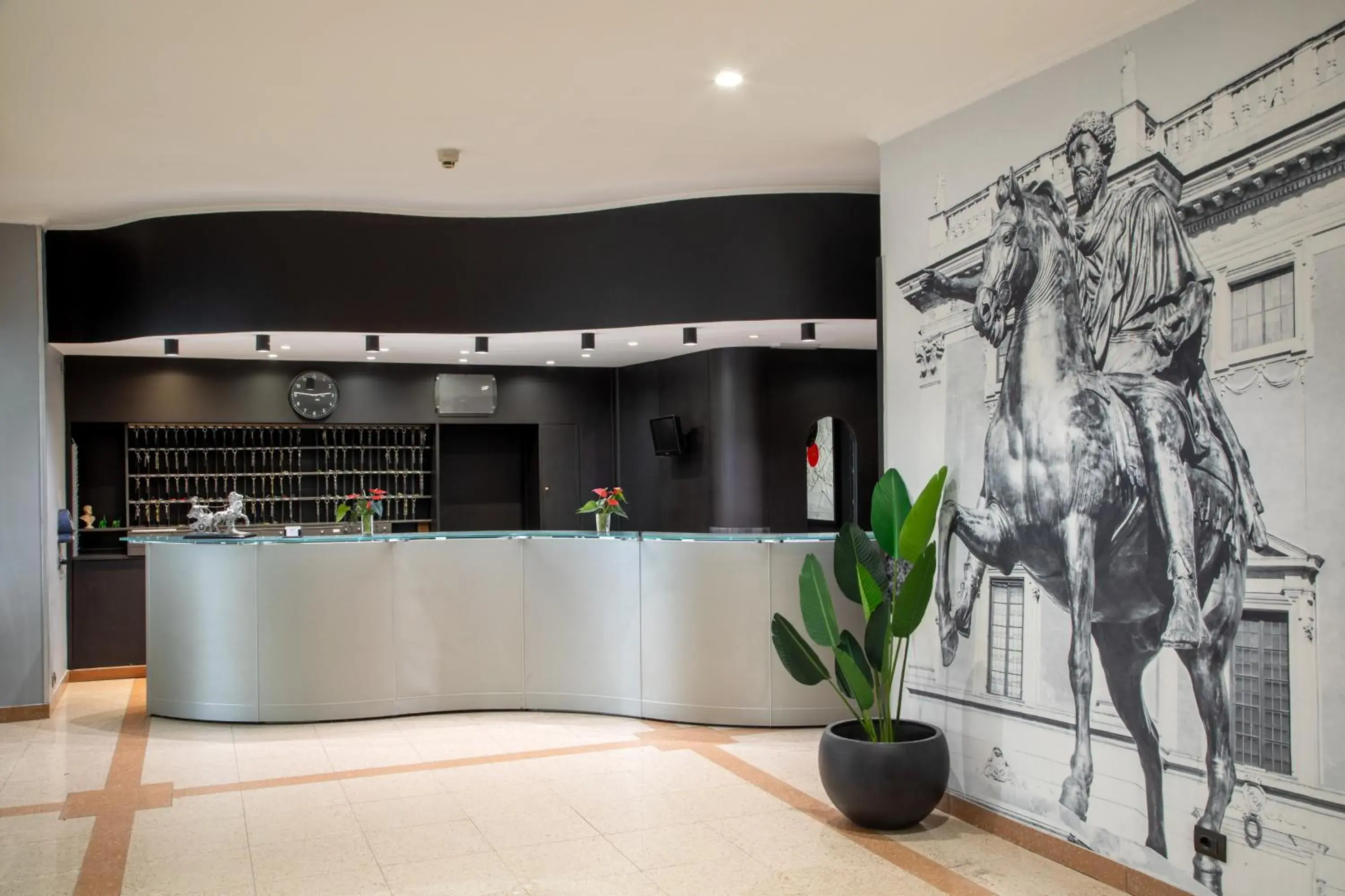 Lobby or reception in Hotel Marc'Aurelio Lobby or reception in Hotel Marc'Aurelio