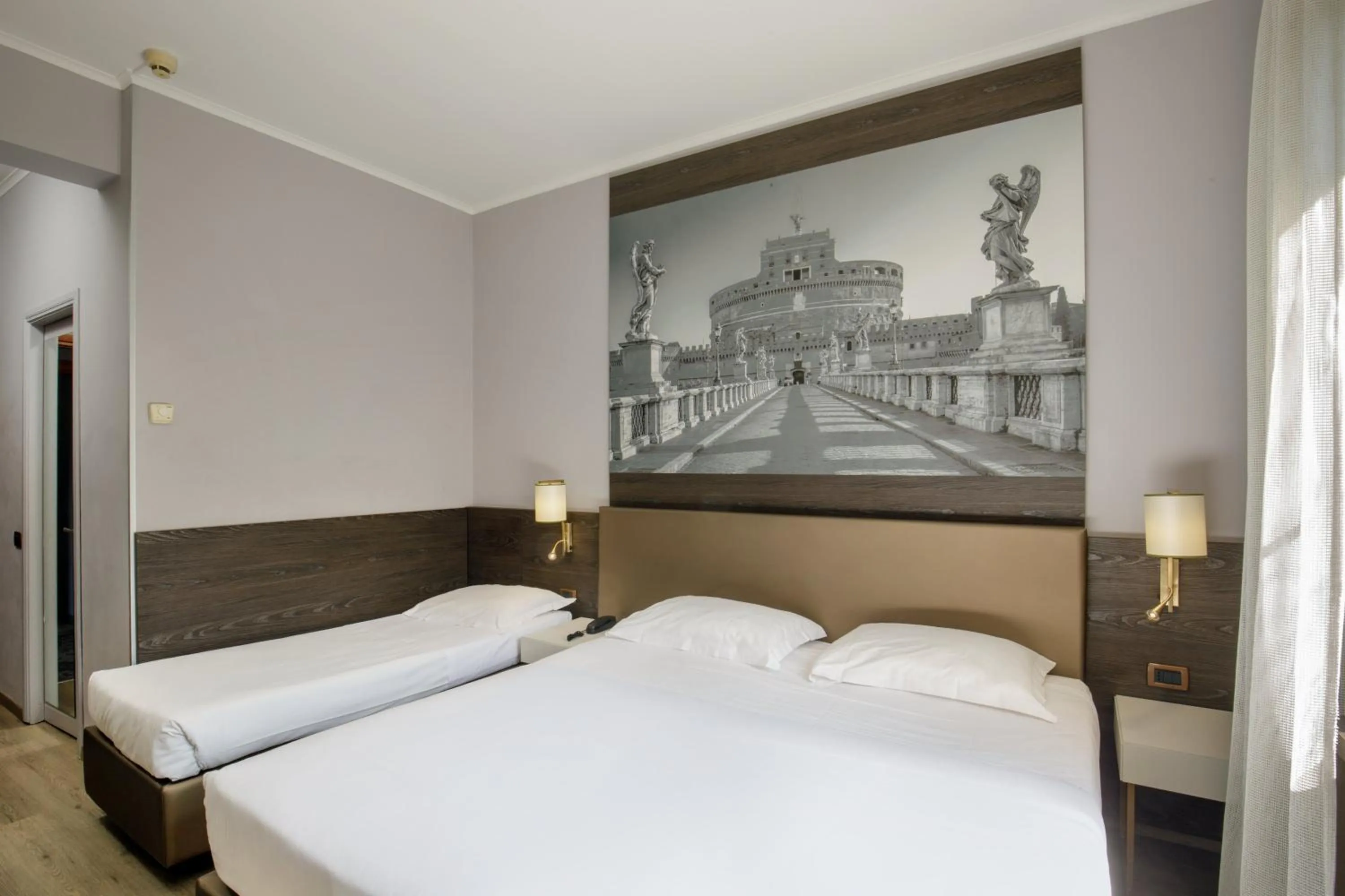 Bedroom, Bed in Hotel Marc'Aurelio