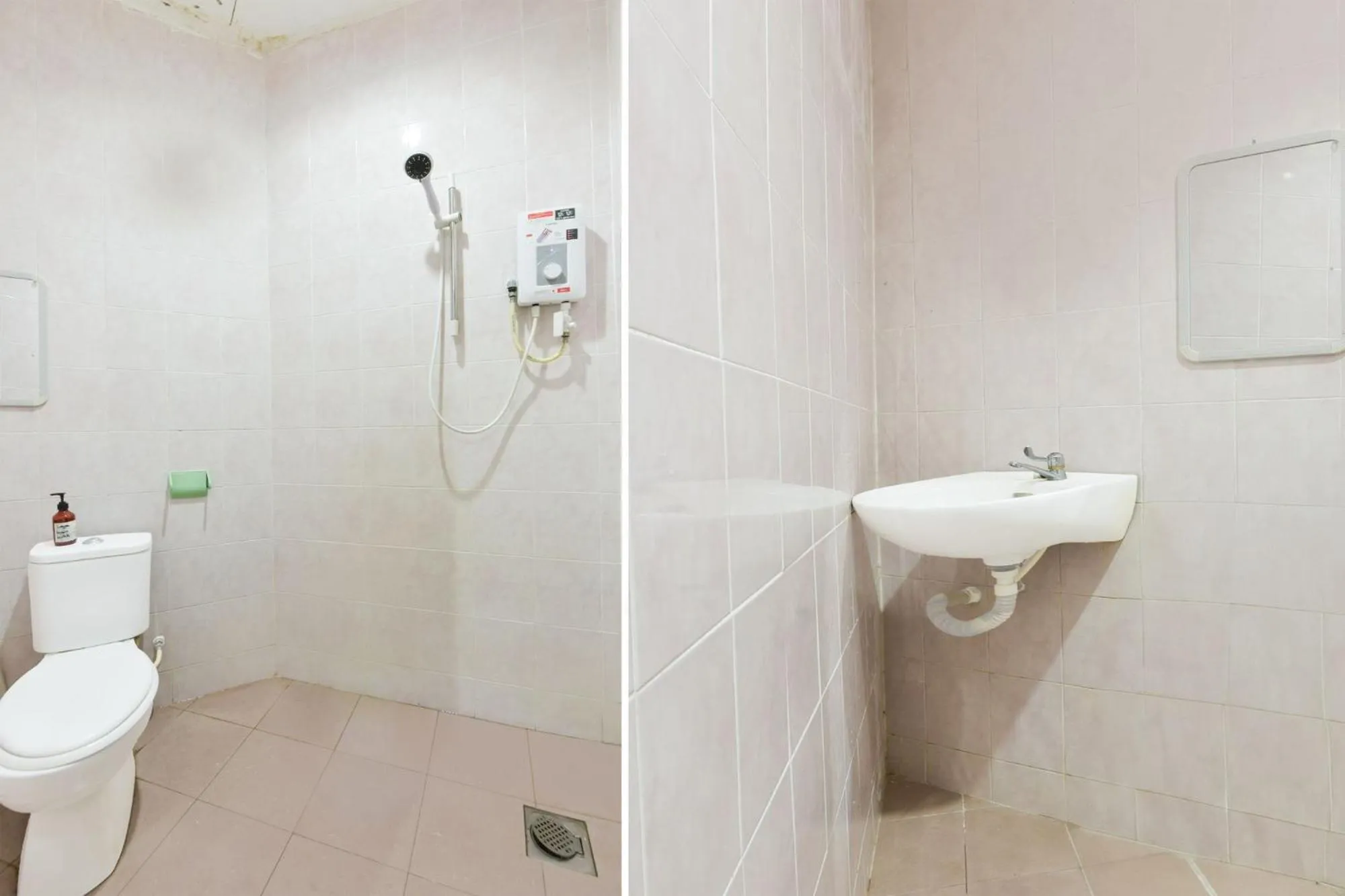 Bathroom in Hotel O Melaka near AEON Shopping Centre formerly Formosa