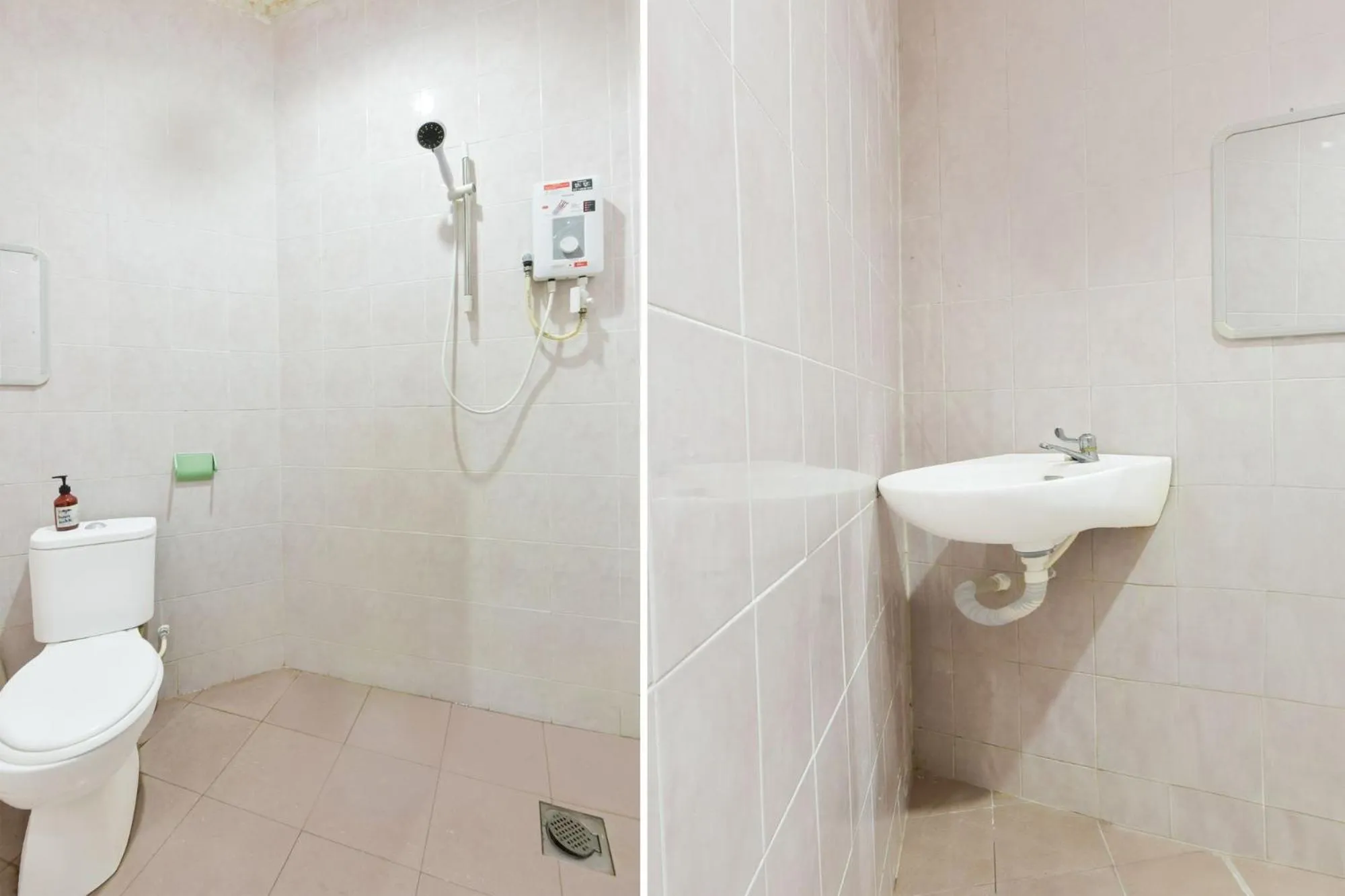 Bathroom in Hotel O Melaka near AEON Shopping Centre formerly Formosa