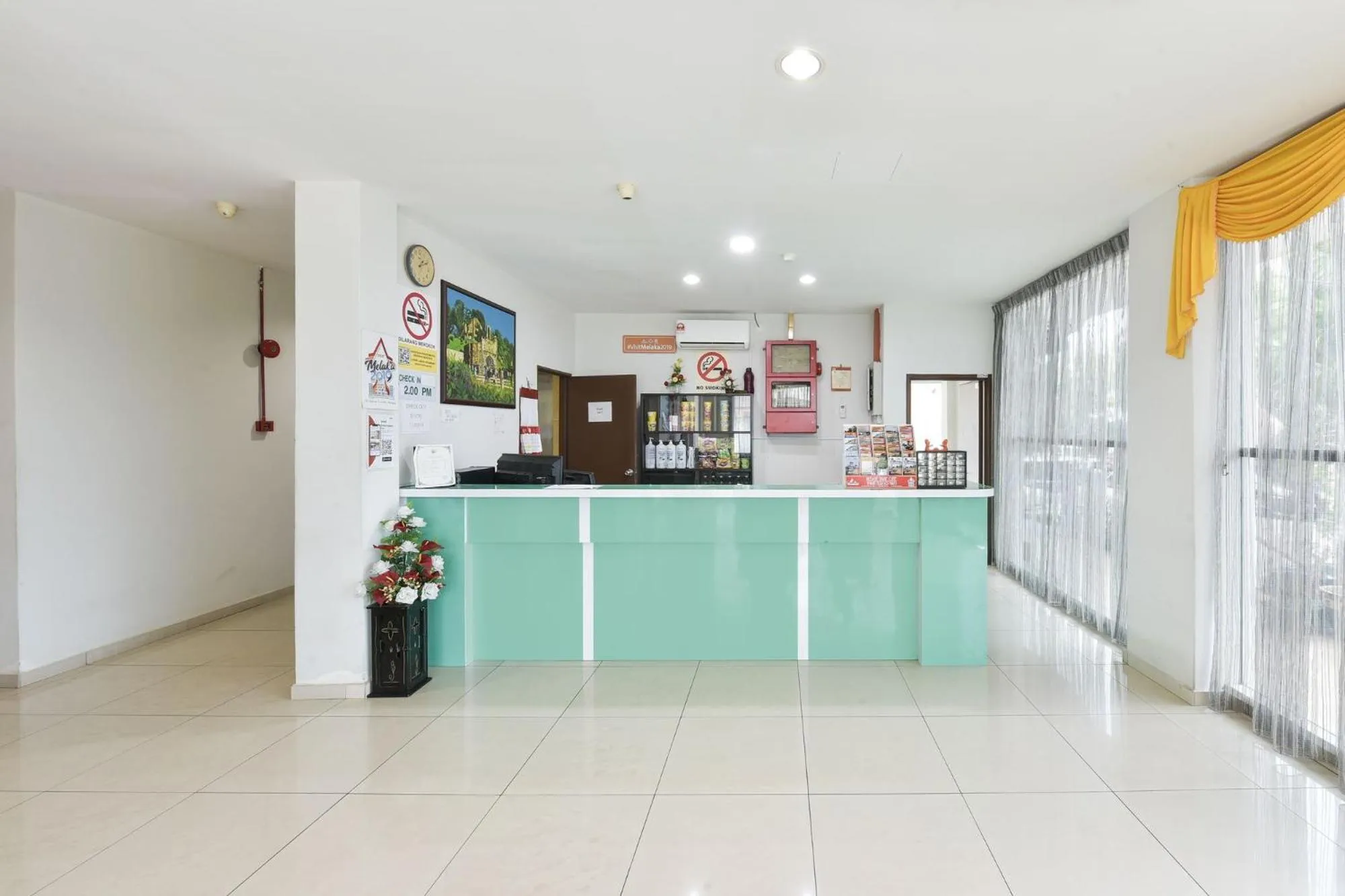 Lobby or reception in Hotel O Melaka near AEON Shopping Centre formerly Formosa