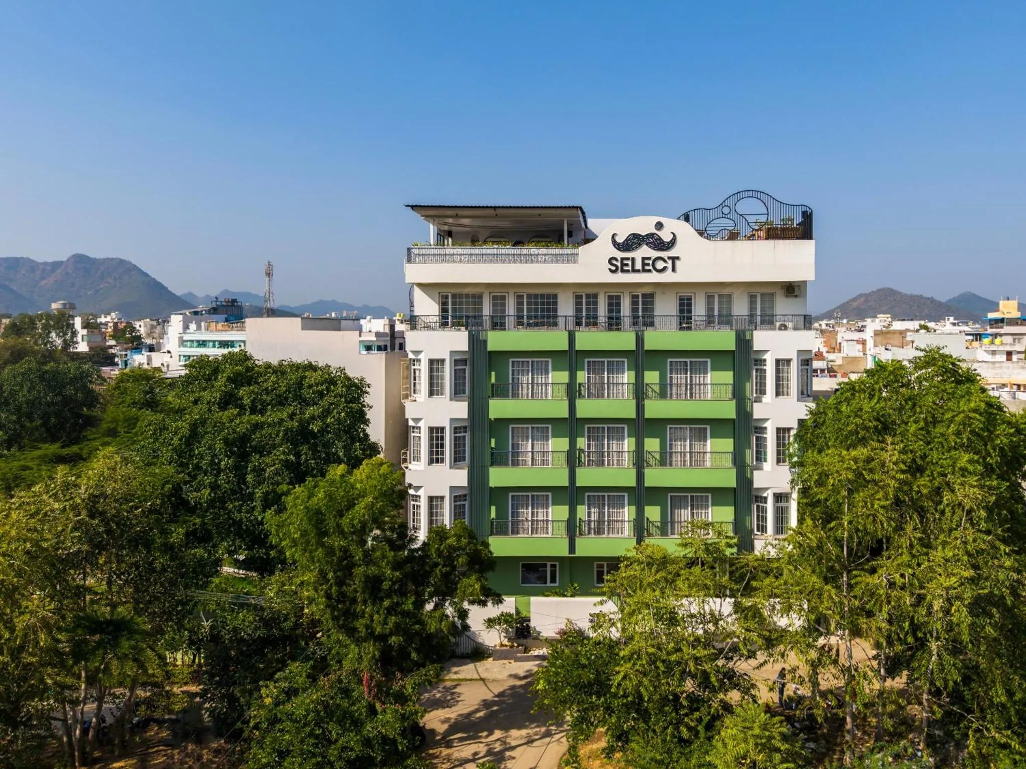 Property building in Moustache Select Udaipur