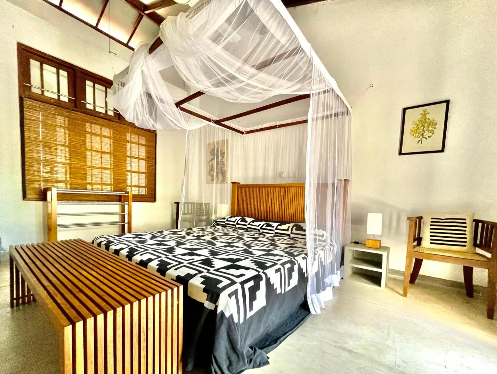 Bed in Isana Beach House