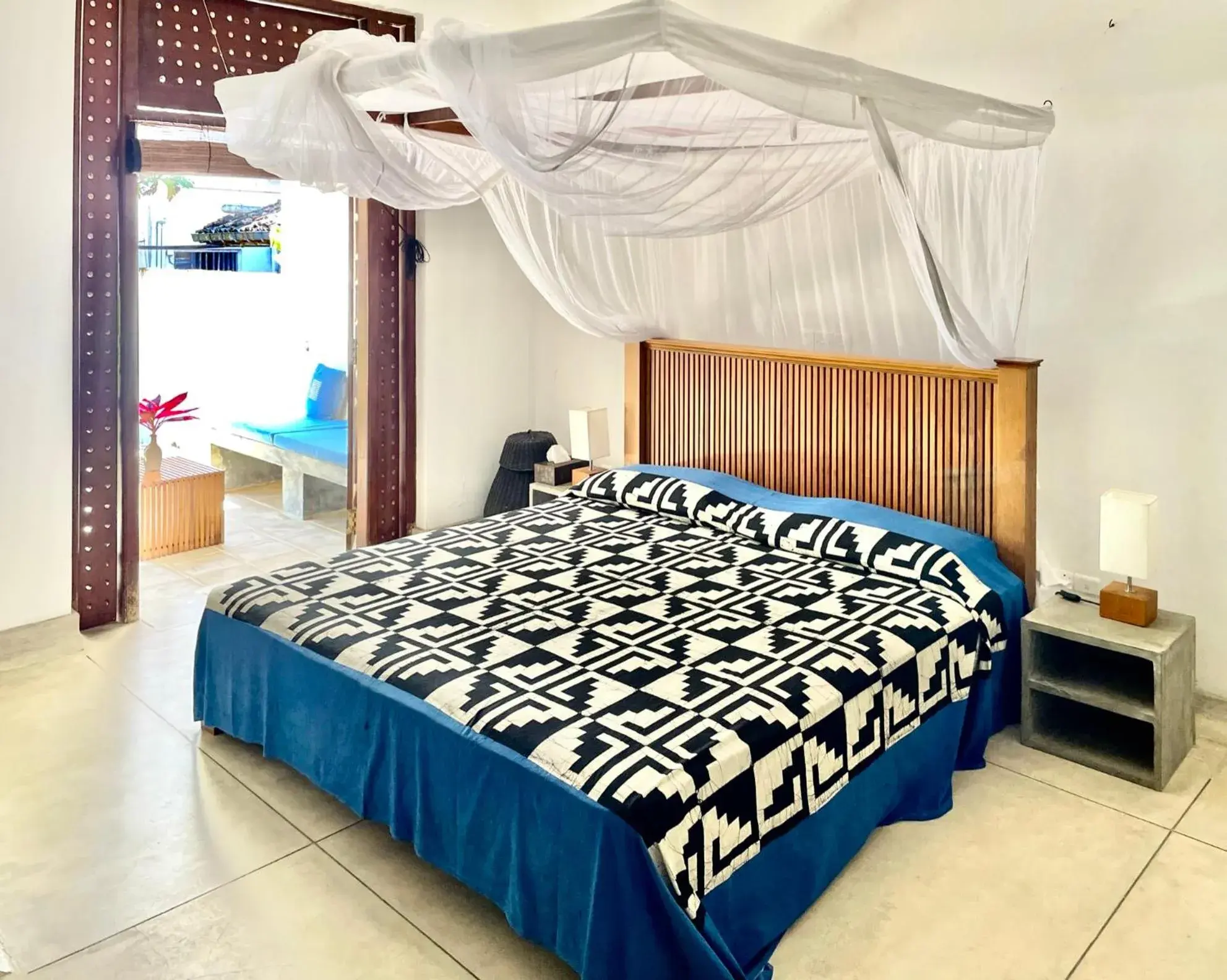 Double Room with Balcony and Sea View (Room 3) - single occupancy in Isana Beach House Double Room with Balcony and Sea View (Room 3) - single occupancy in Isana Beach House