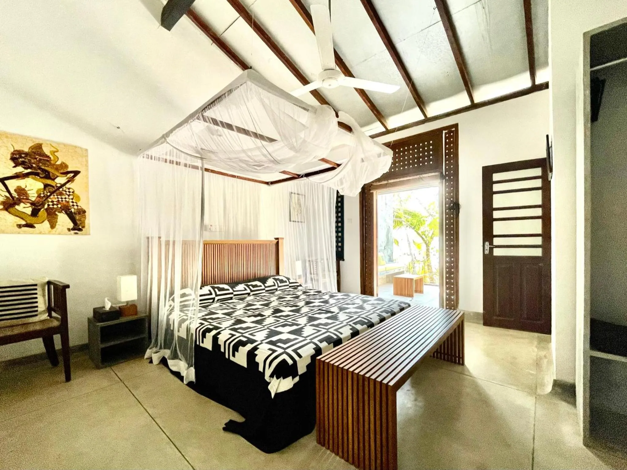 Bed in Isana Beach House