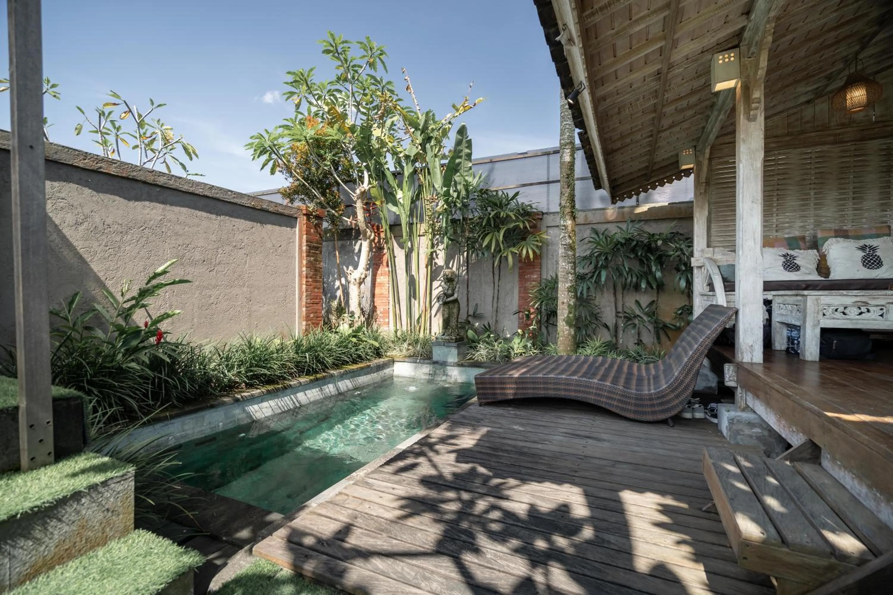Property building in Uma Caming Villa Ubud