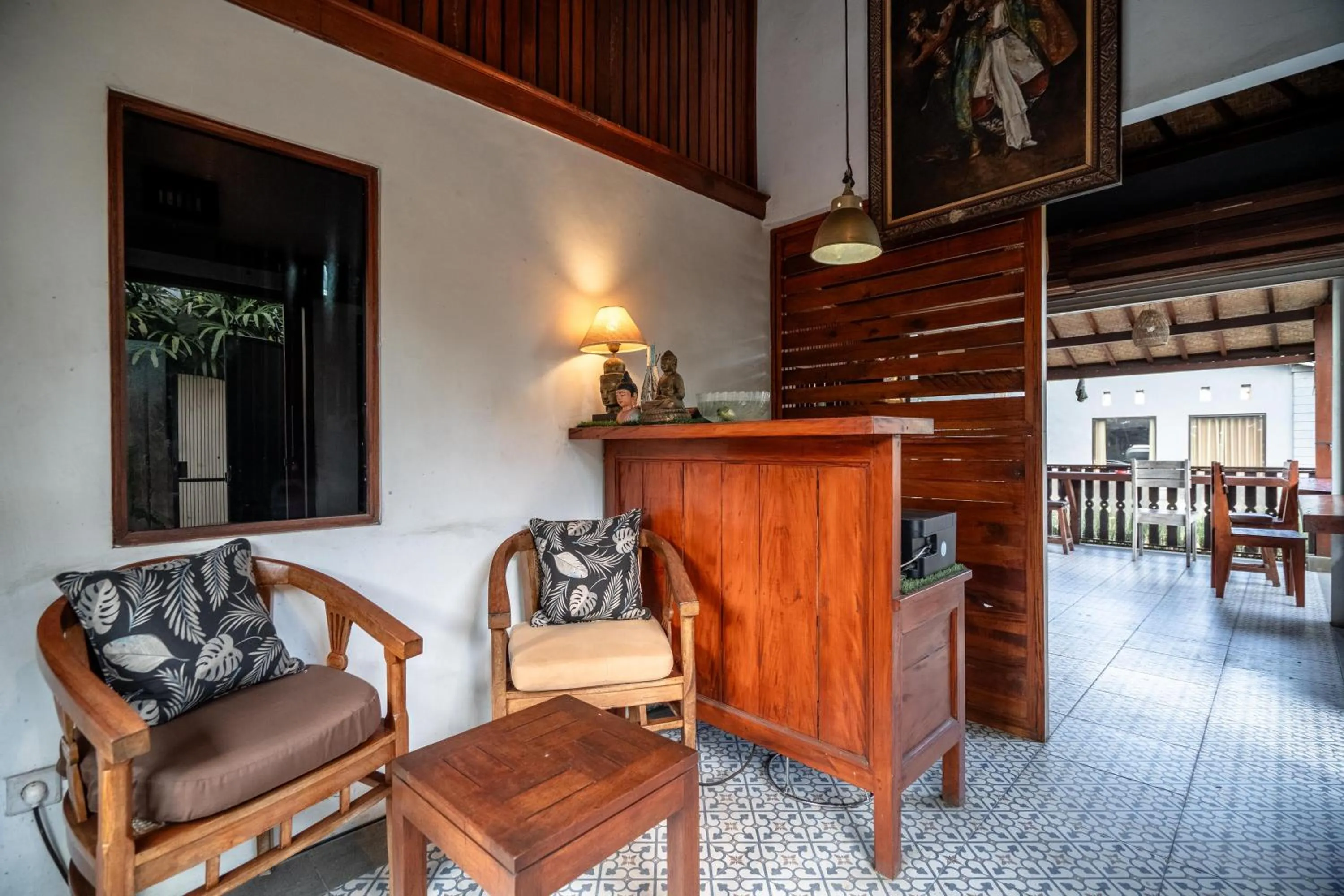 Lobby or reception in Uma Caming Villa Ubud