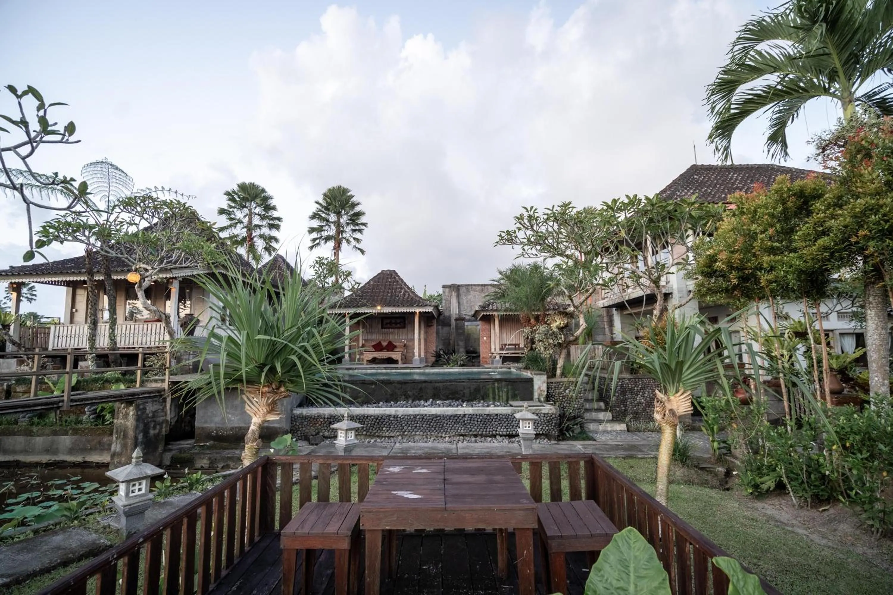 Garden in Uma Caming Villa Ubud